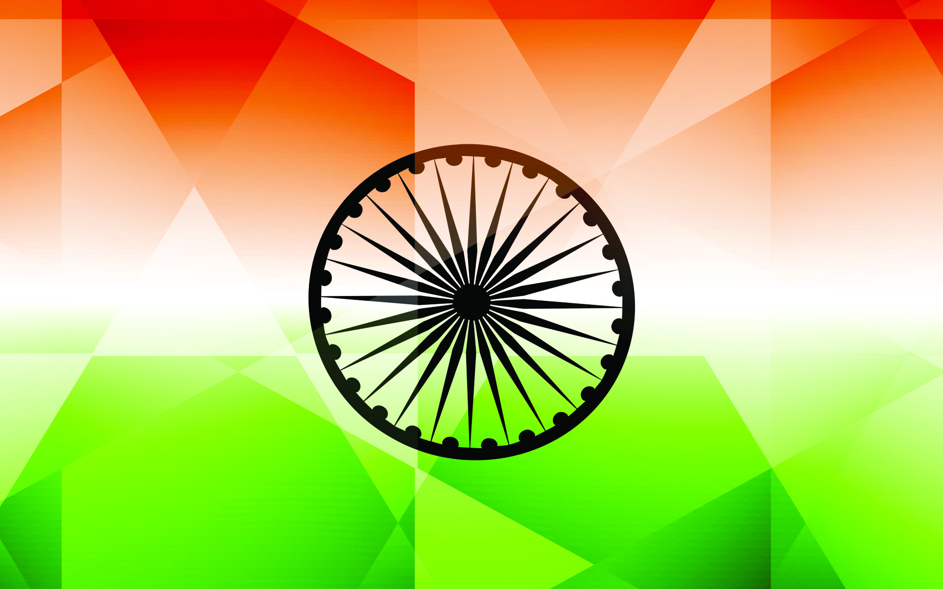 Флаг Индии, векторная графика