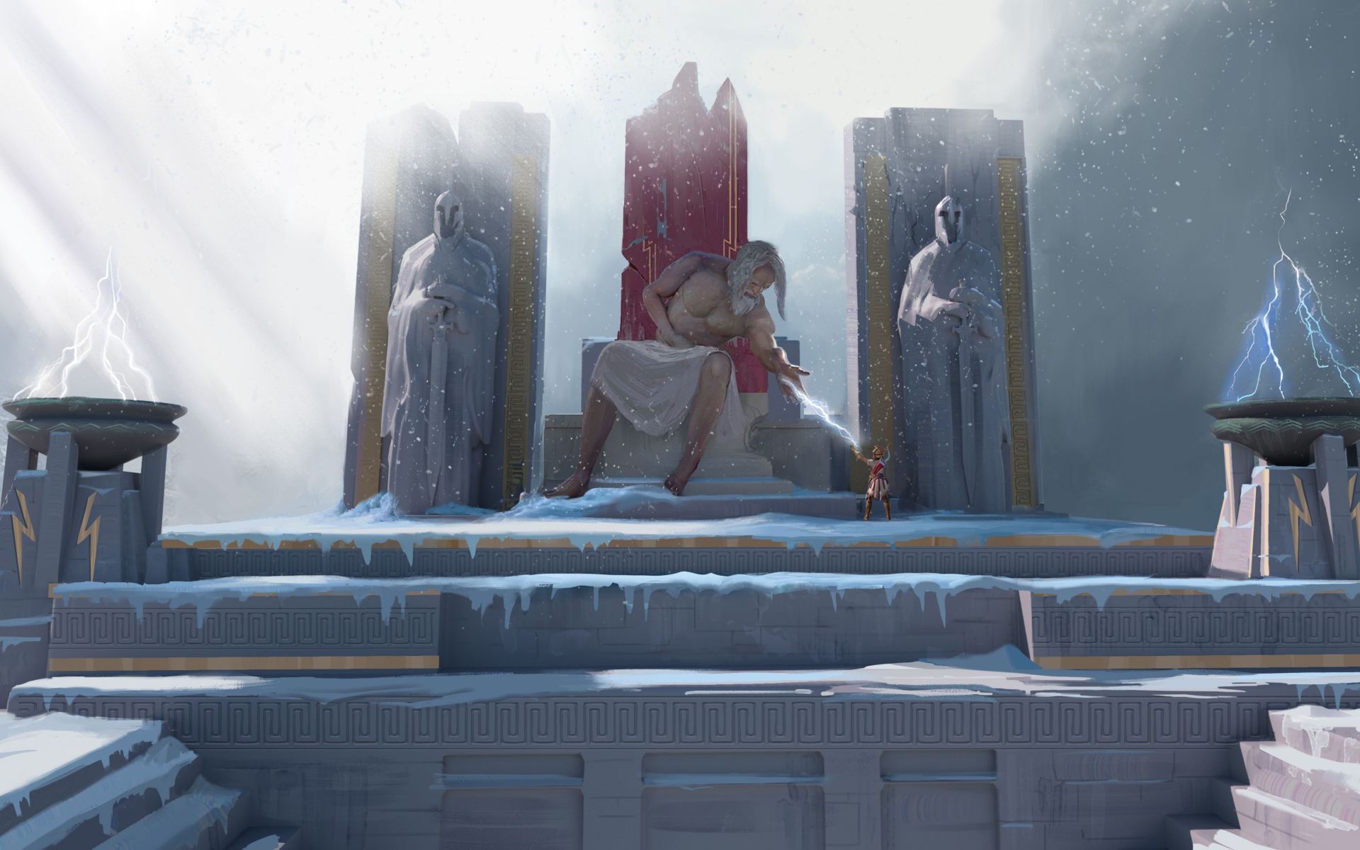 Бог на Олимпе компьютерная игра Gods & Monsters, 2020