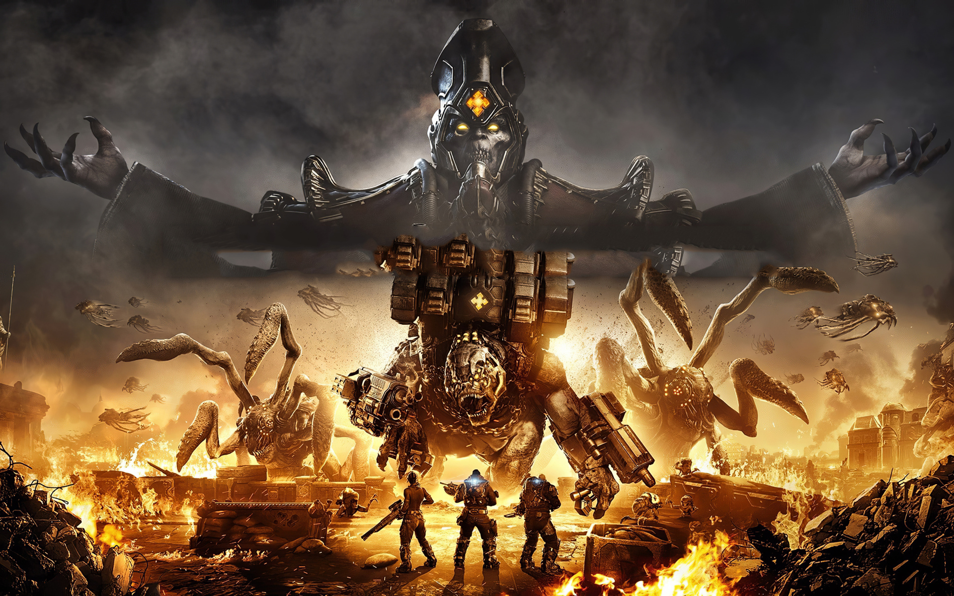 Скриншот компьютерной игры Gears Tactics, 2020