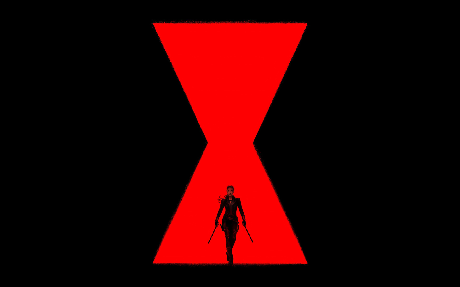 Постер фильма Чёрная вдова на черном фоне, 2020