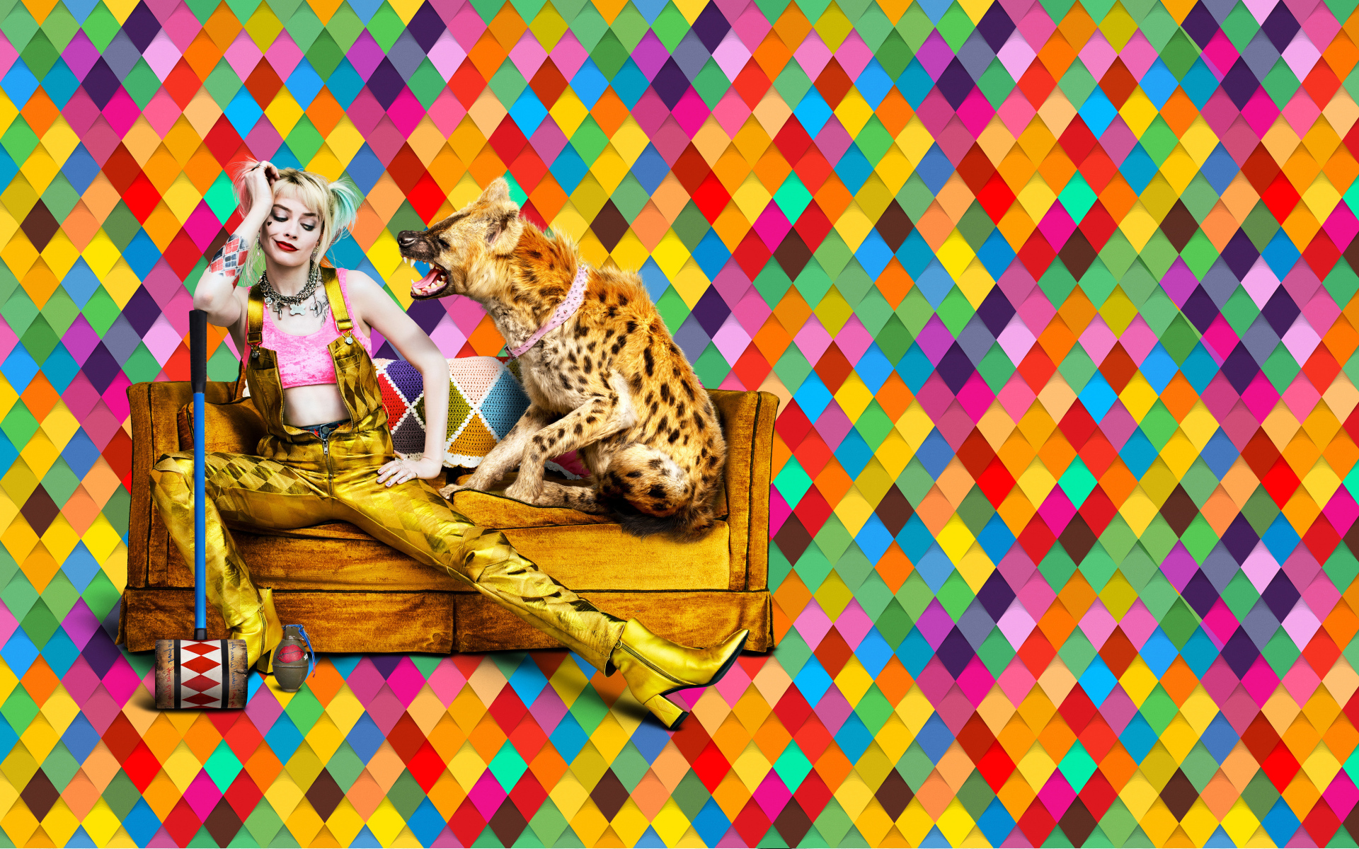 Героиня нового фильма Хищные птицы: Потрясающая история Харли Квинн, 2020 