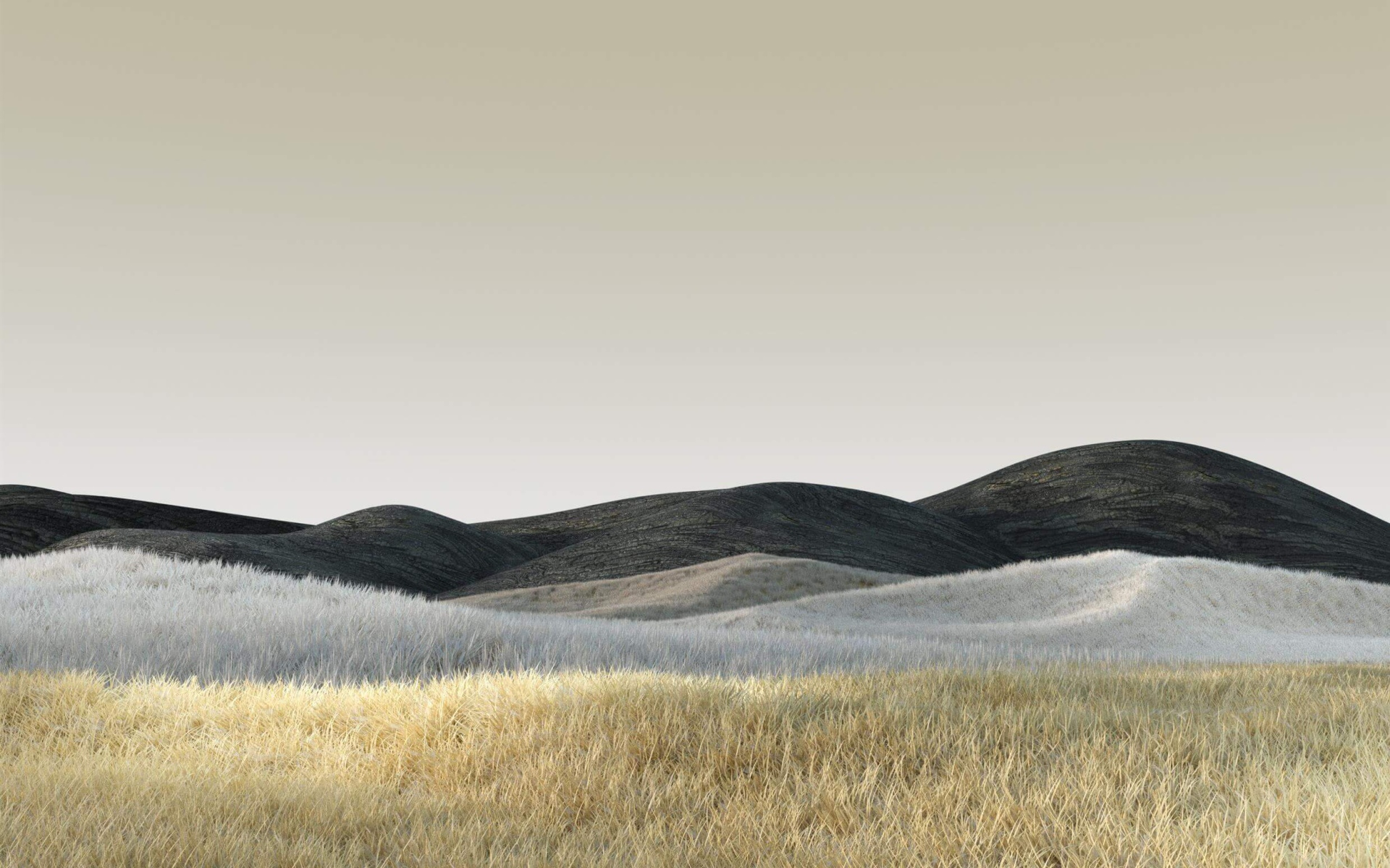 Разноцветные холмы заставка на рабочий стол