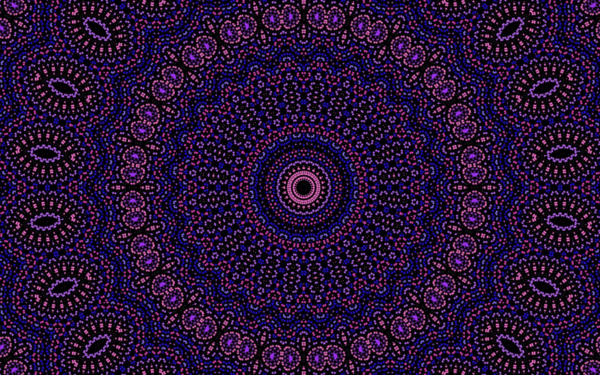 Красивый фиолетовый рисунок мандала