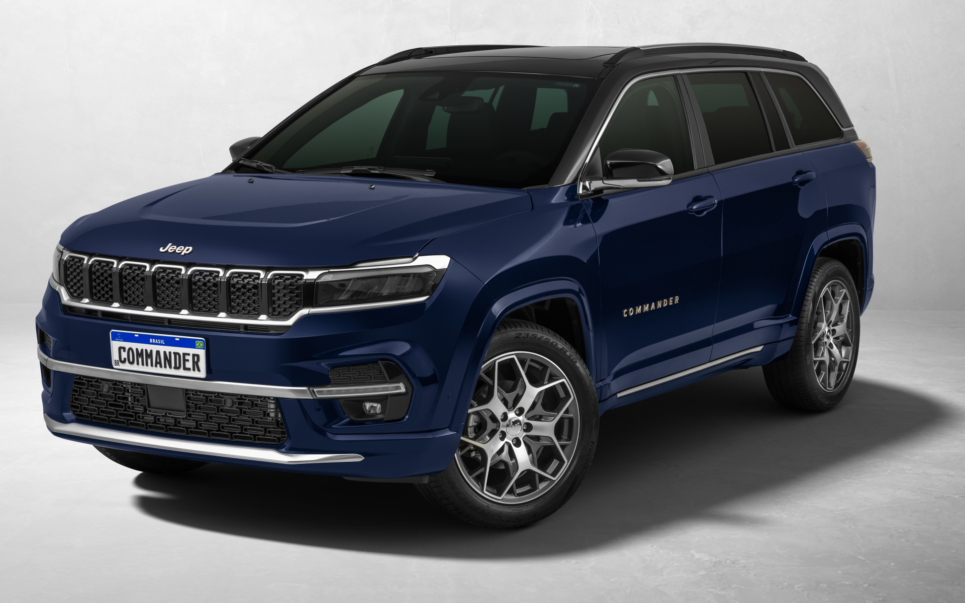 Синий внедорожник Jeep Commander Overland T270 2021 года