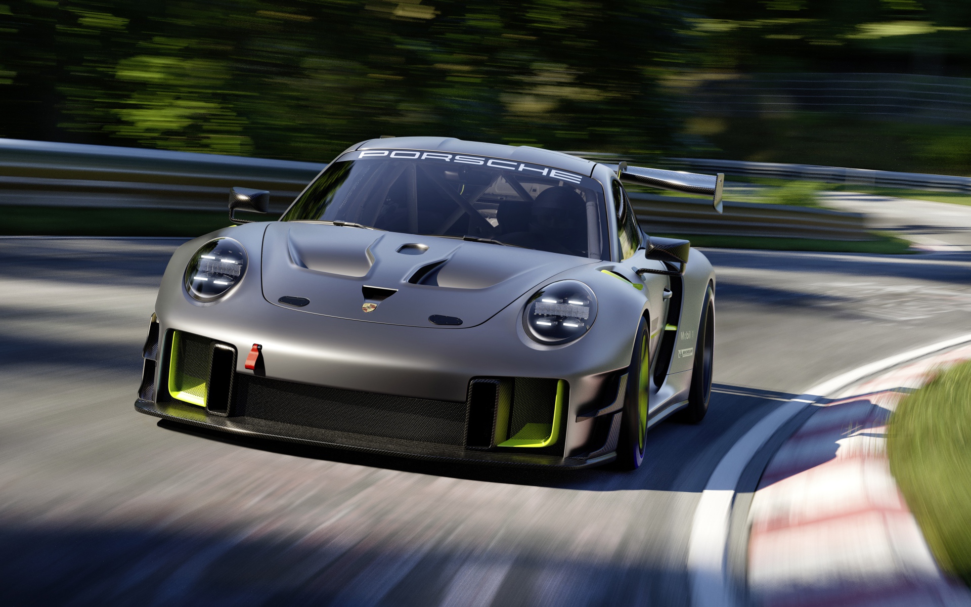 Гоночный автомобиль Porsche 911 GT2 RS Clubsport 25,  2022 года