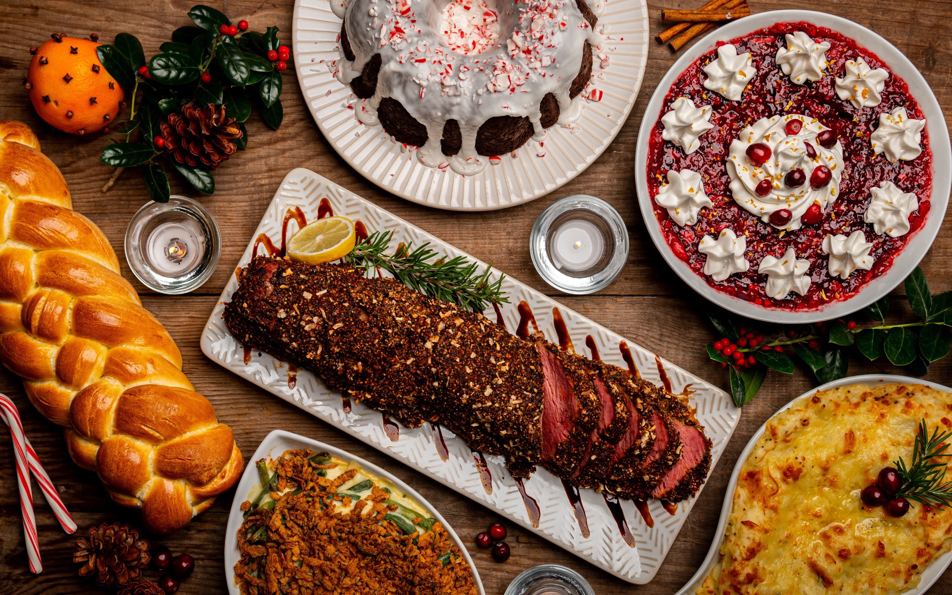 Вкусный праздничный стол 