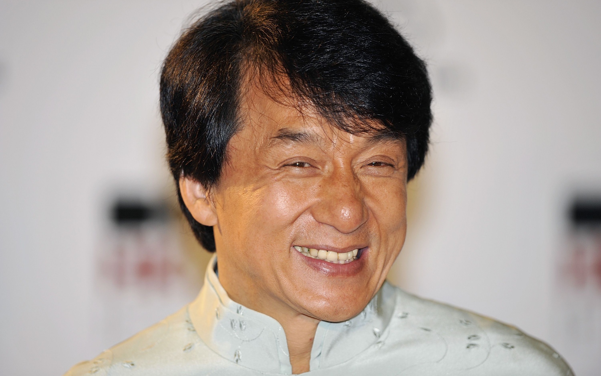 Милая улыбка актера Джеки Чана