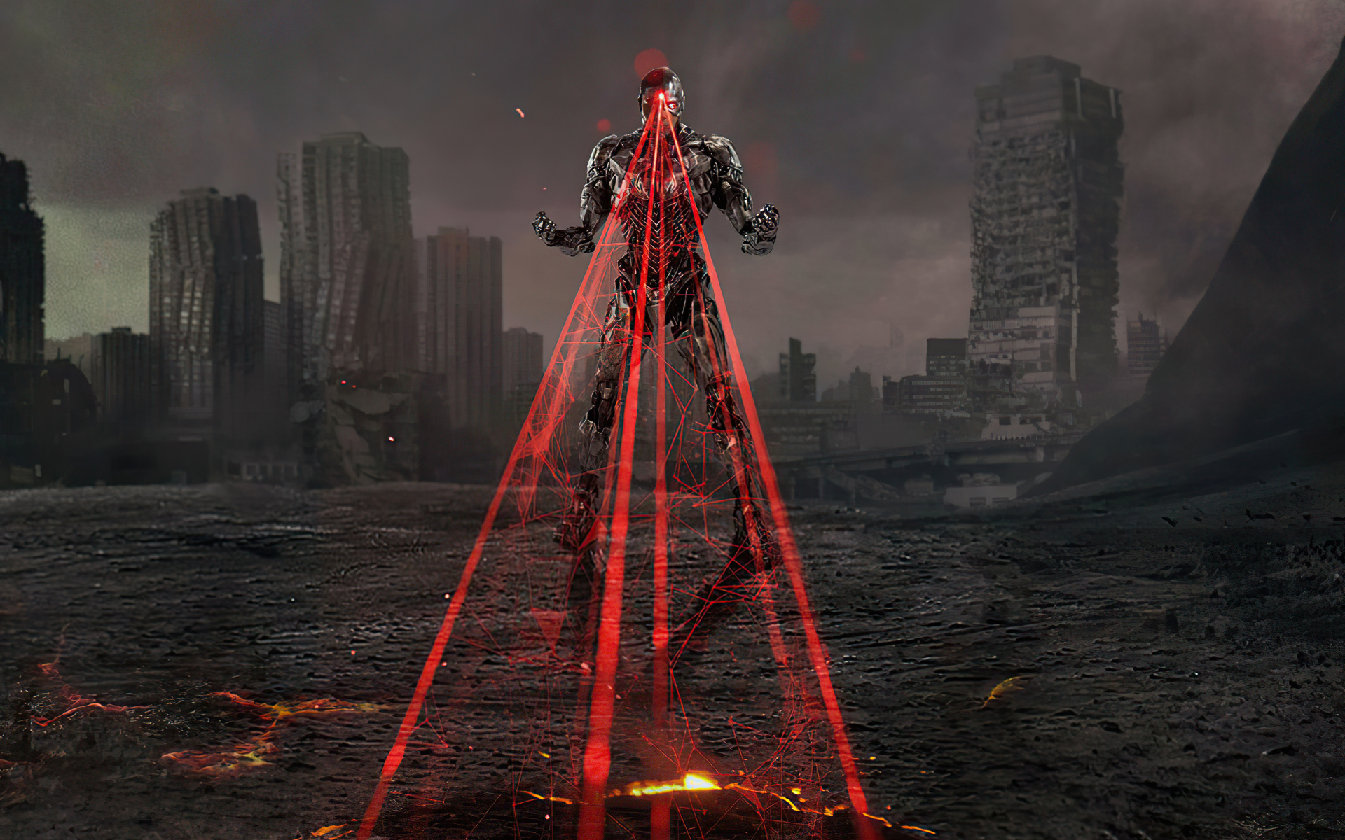 Киборг Джастис персонаж фильма  Лига справедливости Зака Снайдера