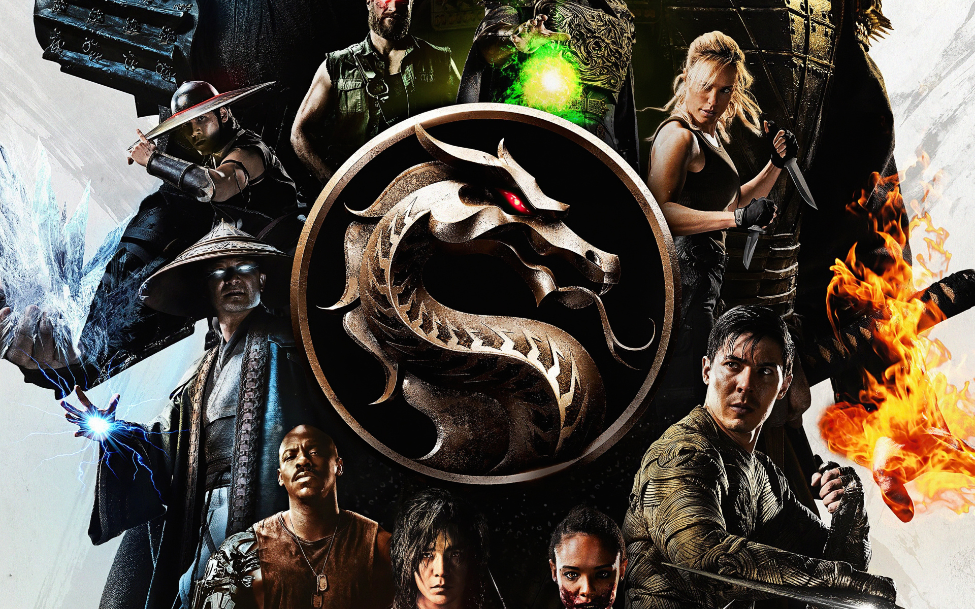 Постер нового фильма Мортал Комбат, 2021