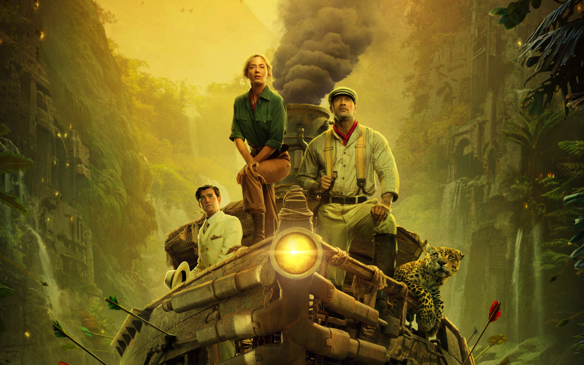 Постер нового фильма Круиз по джунглям , 2021