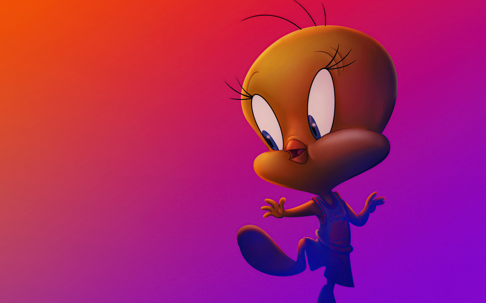 Твити персонаж нового фильма Космический джем: Новое поколение, 2021