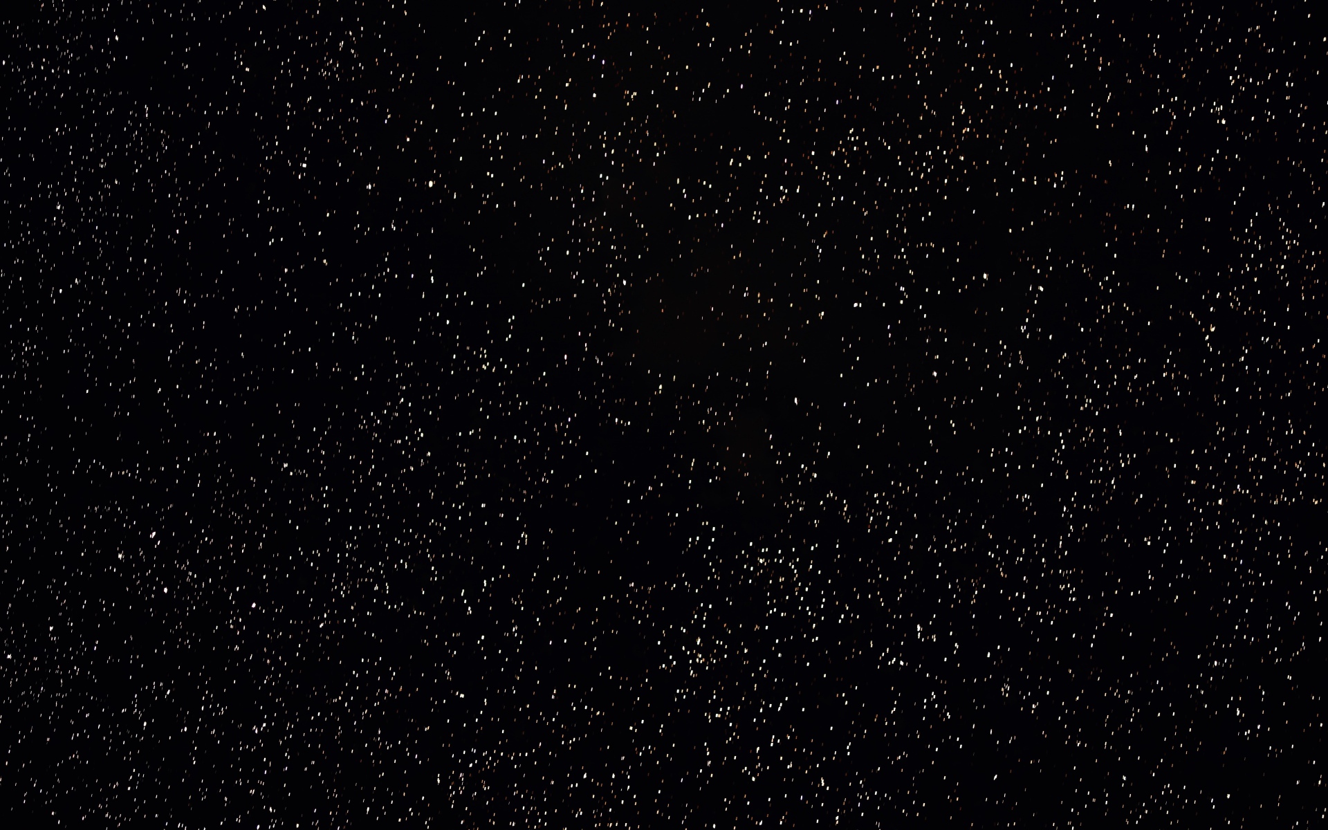 Яркие звезды в черном ночном небе