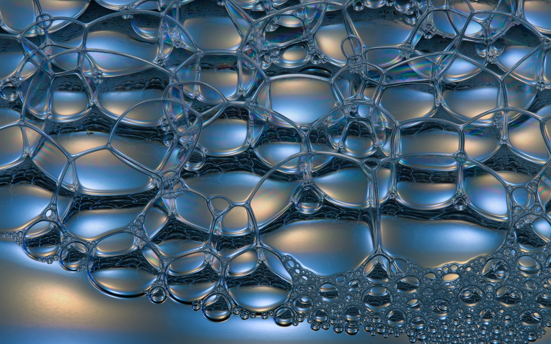 Пузыри воздуха на сером фоне, 3д графика