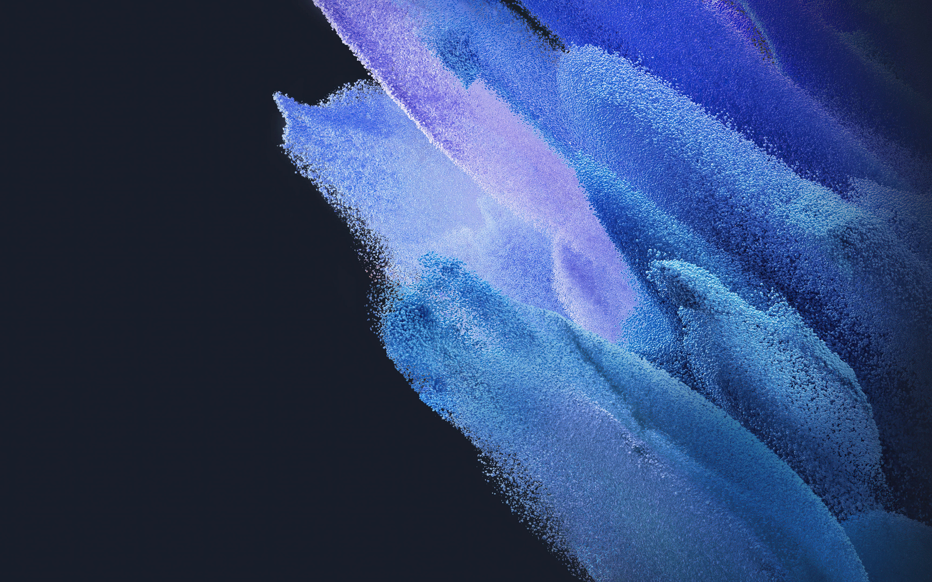 Синий абстрактный песок на сером фоне