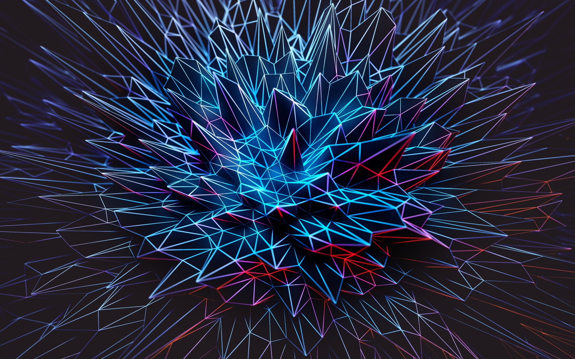 Острые абстрактные формы