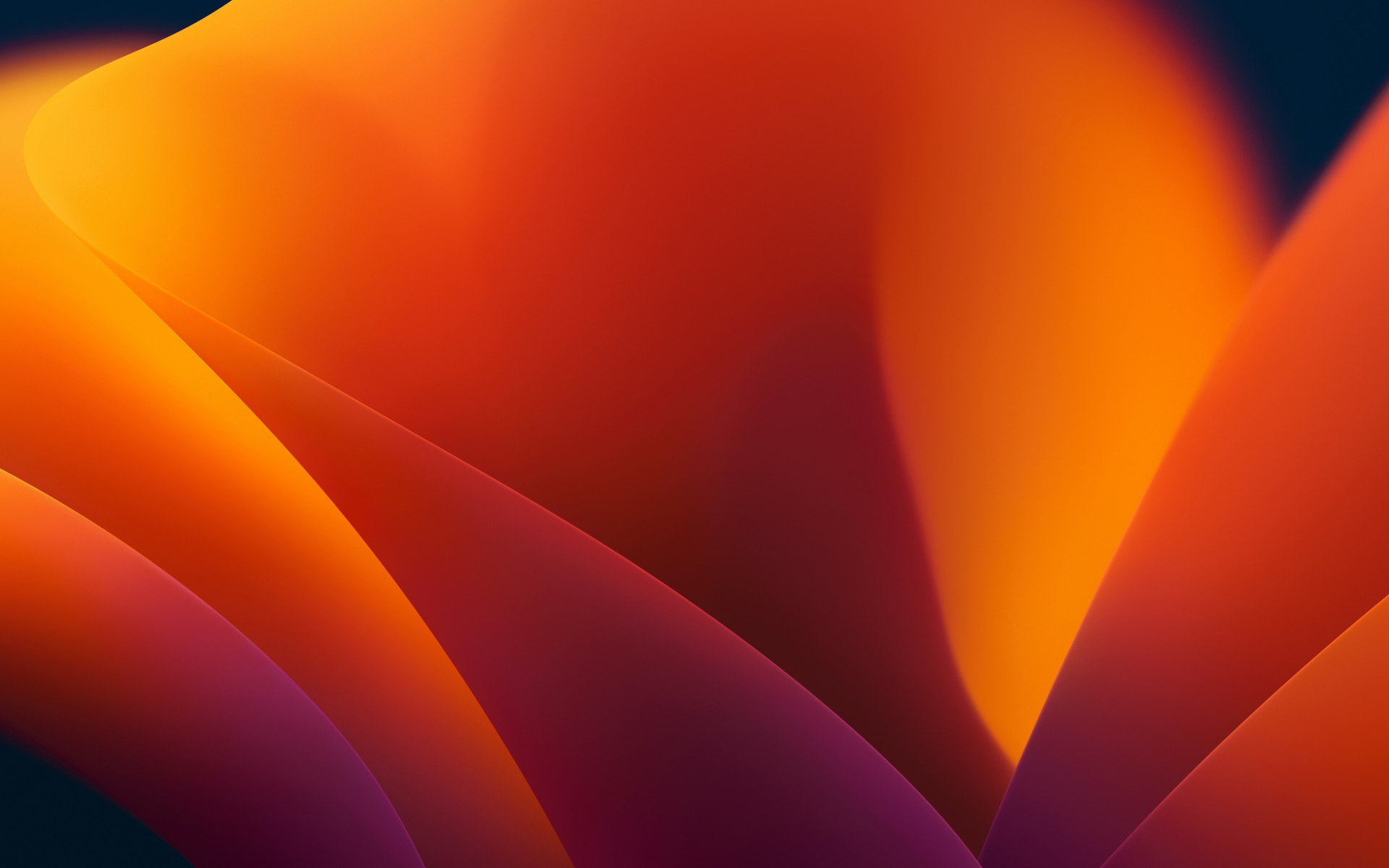 Оранжевый градиент на черном фоне