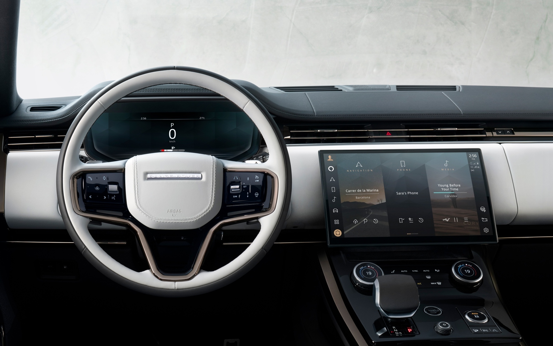 Салон автомобиля Range Rover Sport PHEV