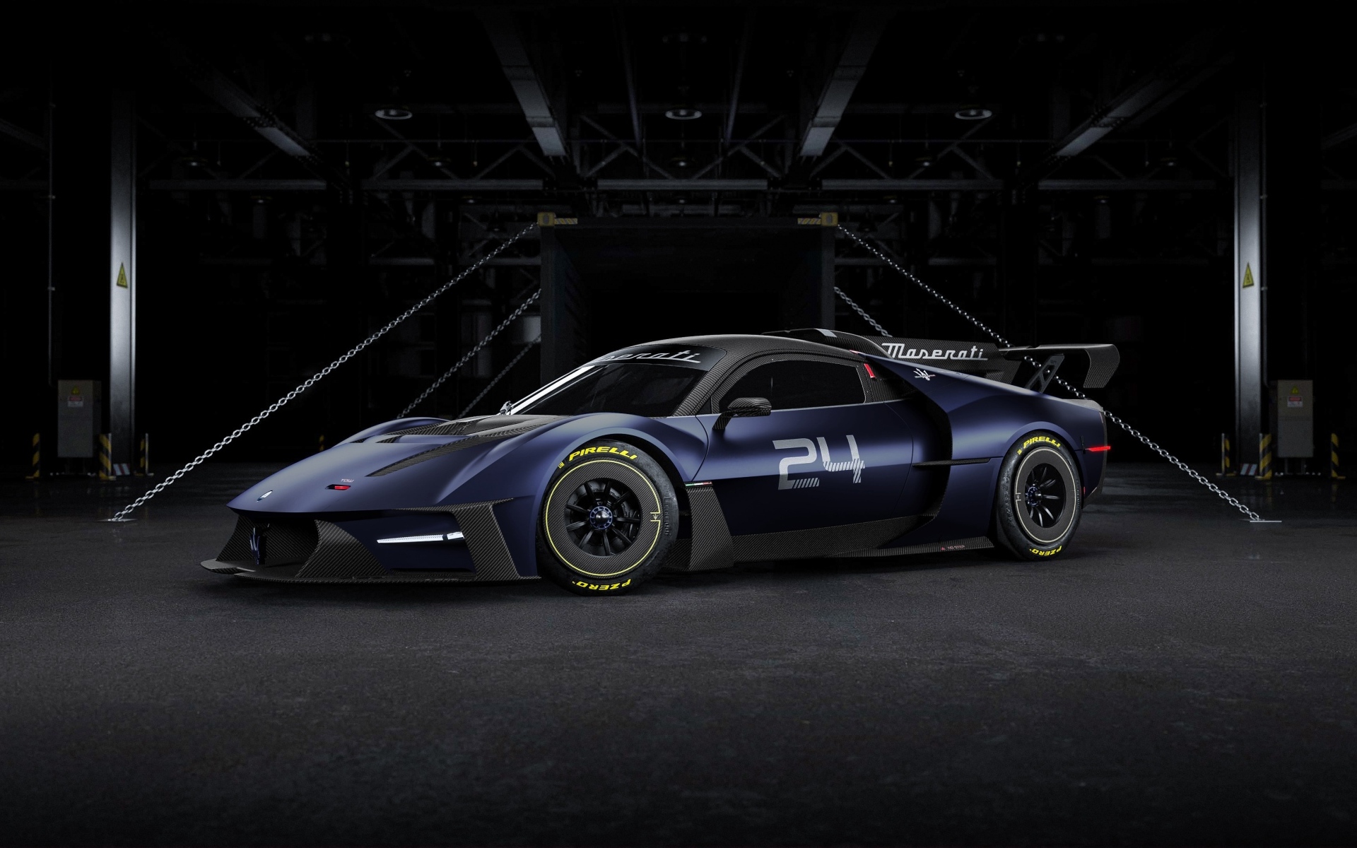 Быстрый спортивный автомобиль Maserati MCXtrema 2024 года