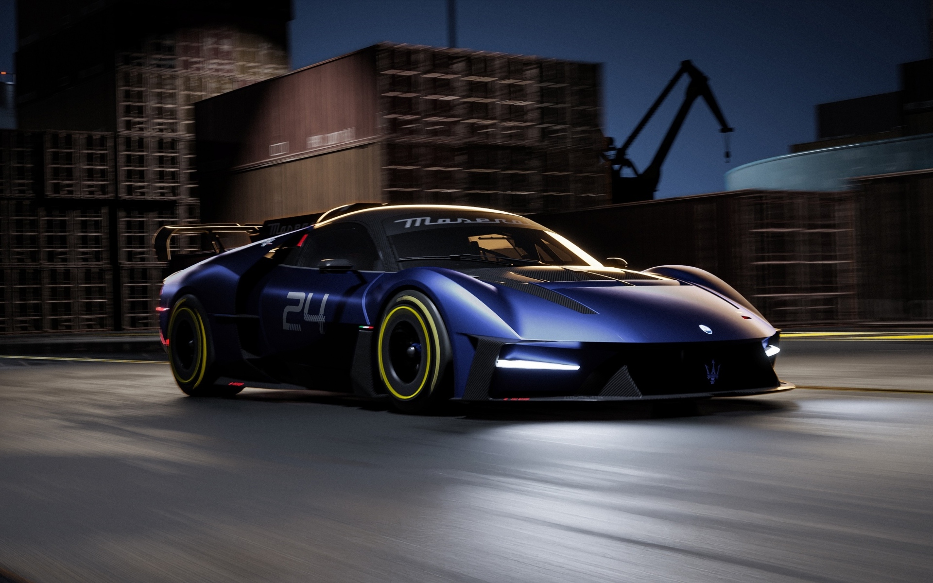 Новый дорогой автомобиль Maserati MCXtrema 2024 года