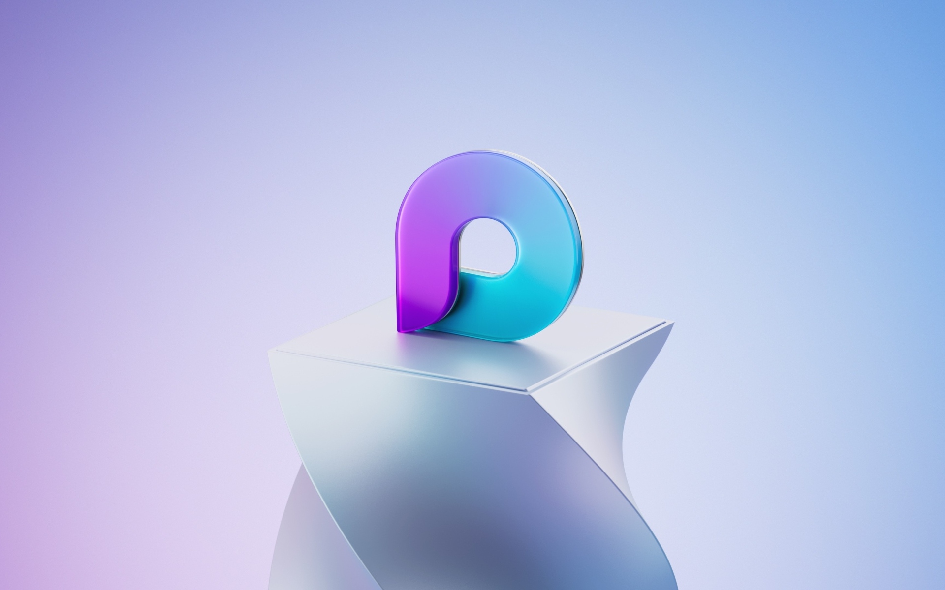 Значок Microsoft Loop на сером фоне