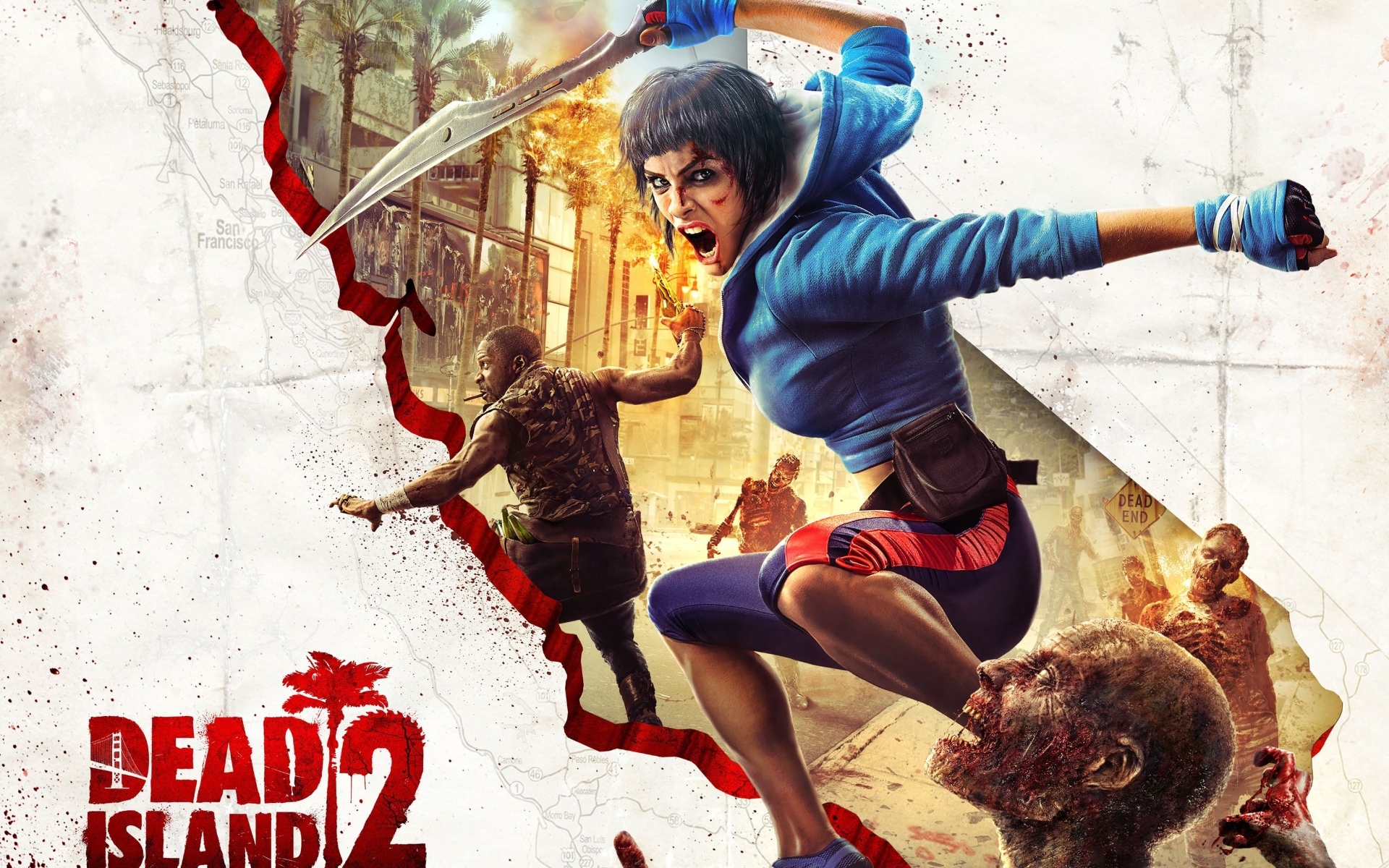 Игра Dead Island 2, постер