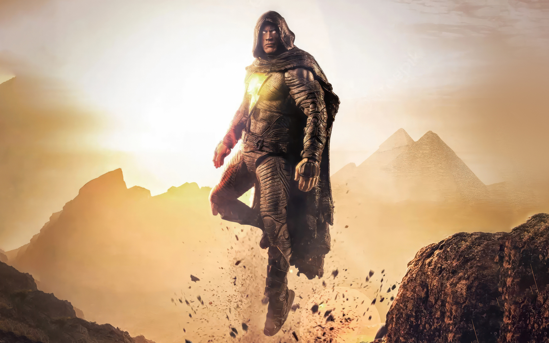 Американский актер Дуэйн Джонсон в роли