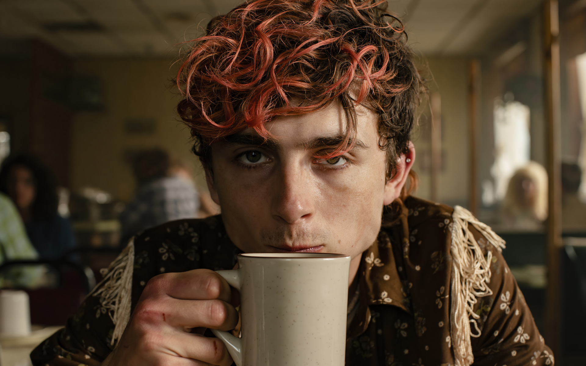 Актер Тимоти Шаламе в фильме Целиком и полностью