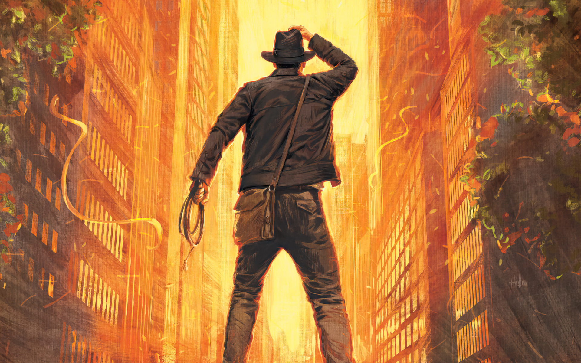 Постер фильма Индиана Джонс 5