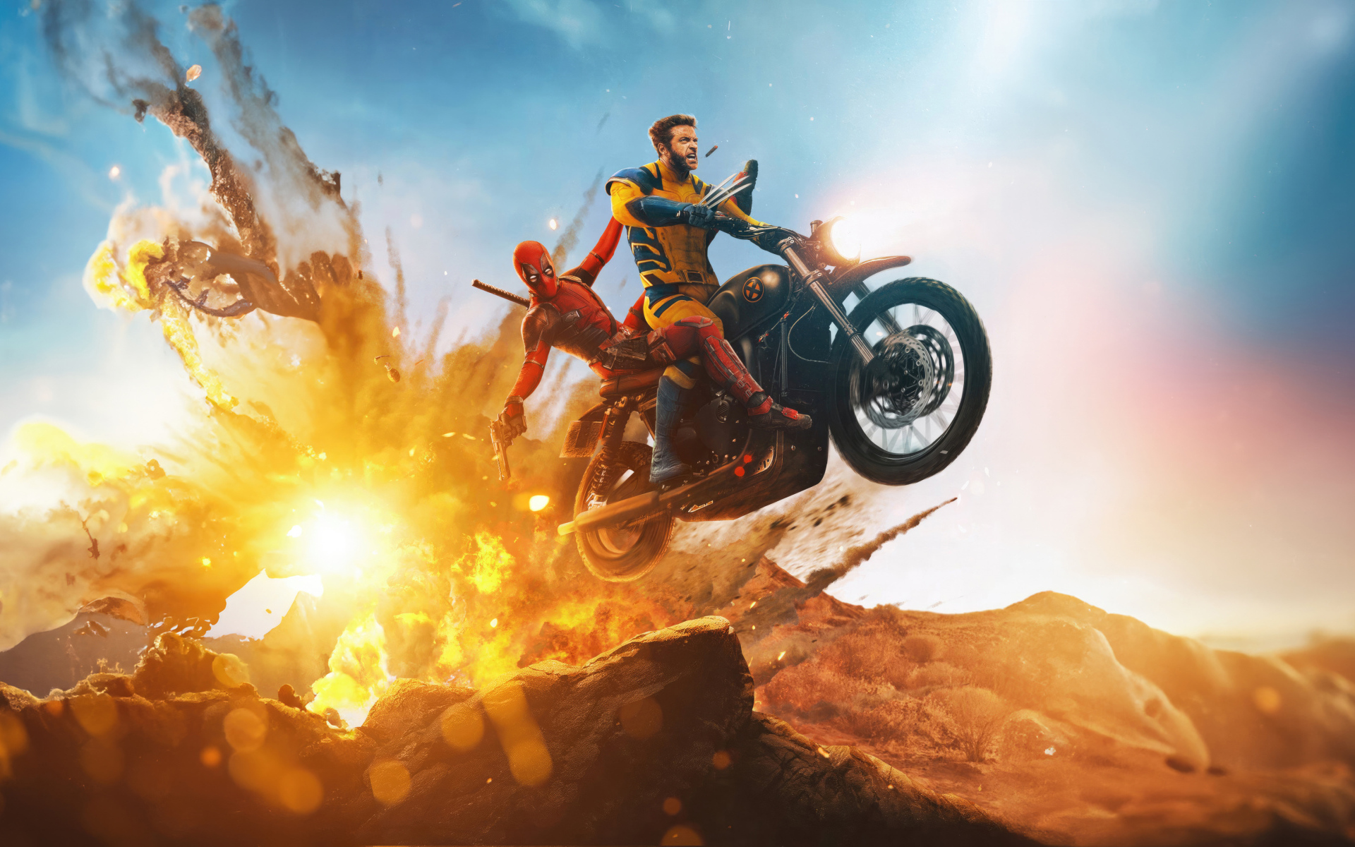 Суровые герои нового фильма Дэдпул 3, 2024