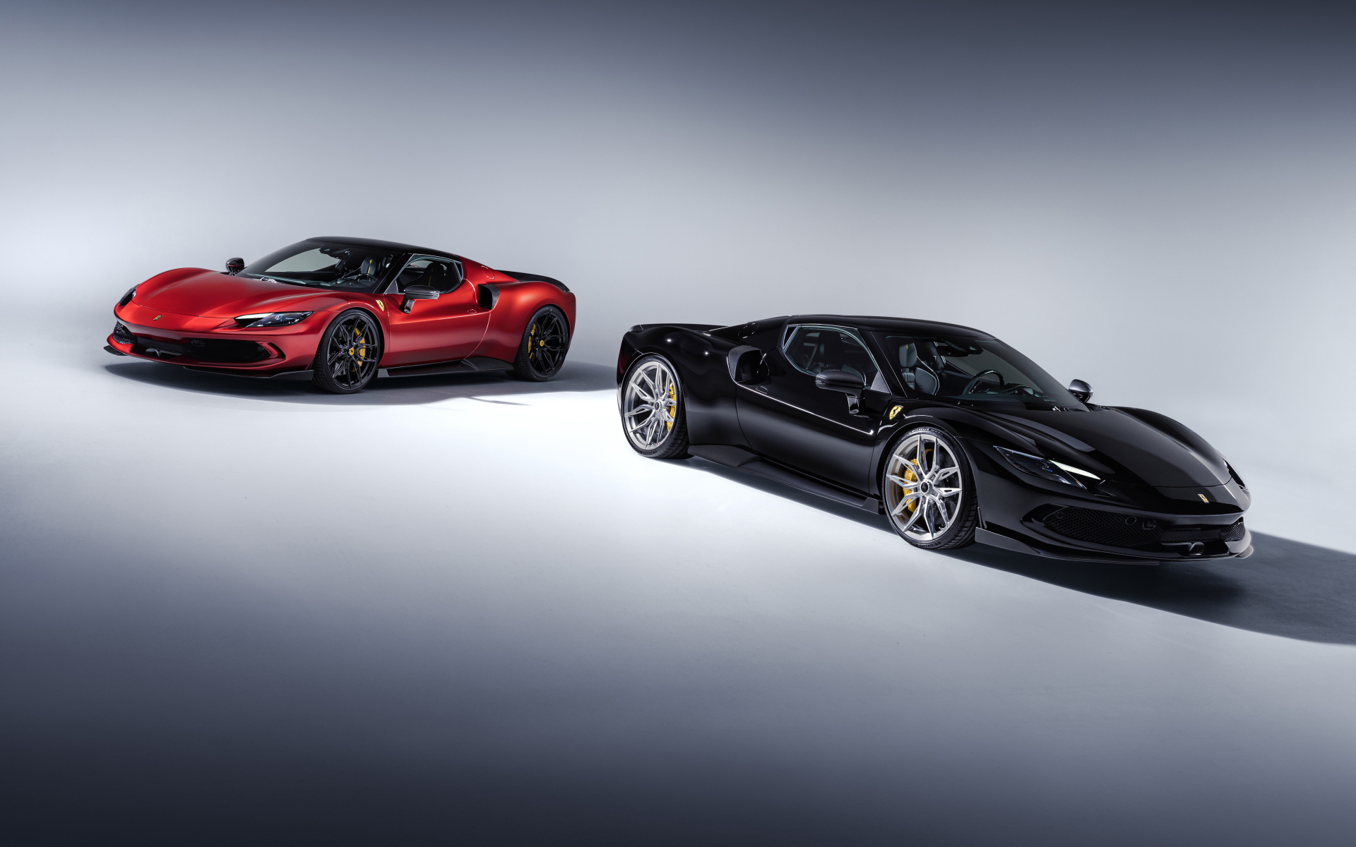 Два быстрых автомобиля Novitec Ferrari 296 GTB Aero 2024 года