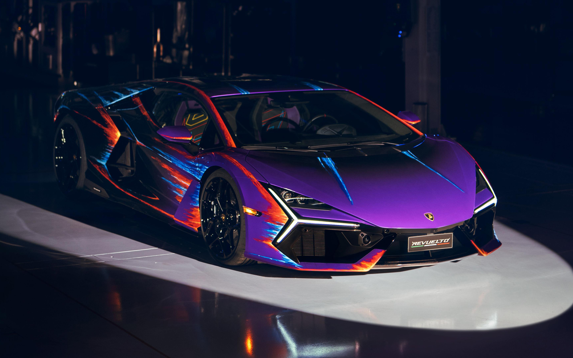 Презентация нового автомобиля Lamborghini Revuelto Opera Unica