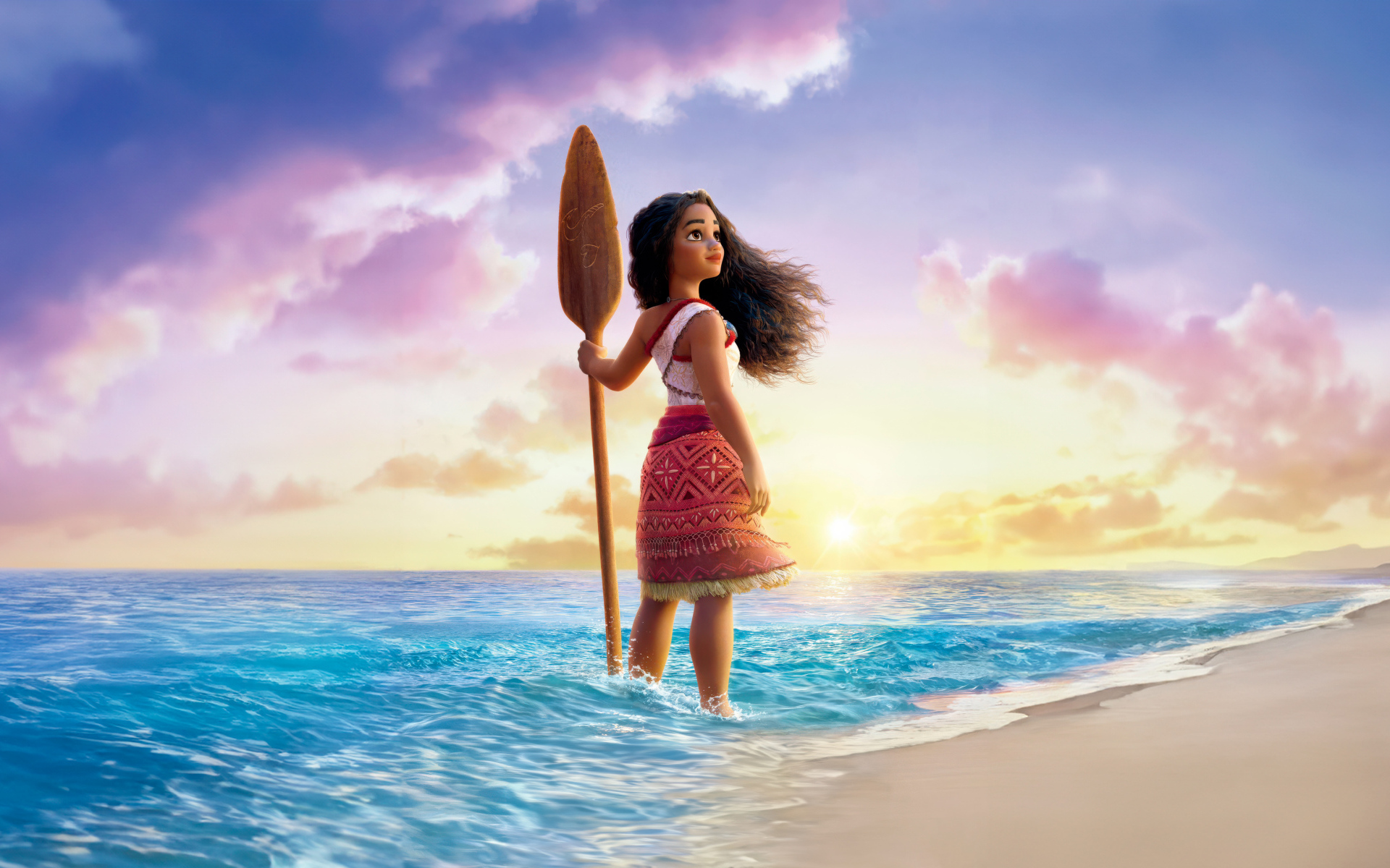 Героиня нового мультфильма Моана 2, 2024