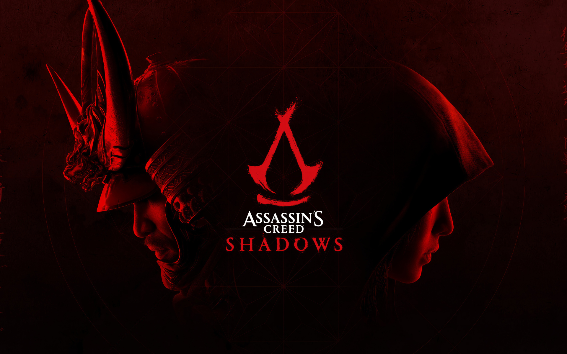 Красивый постер компьютерной игры Assassin’s Creed Shadows, 2024