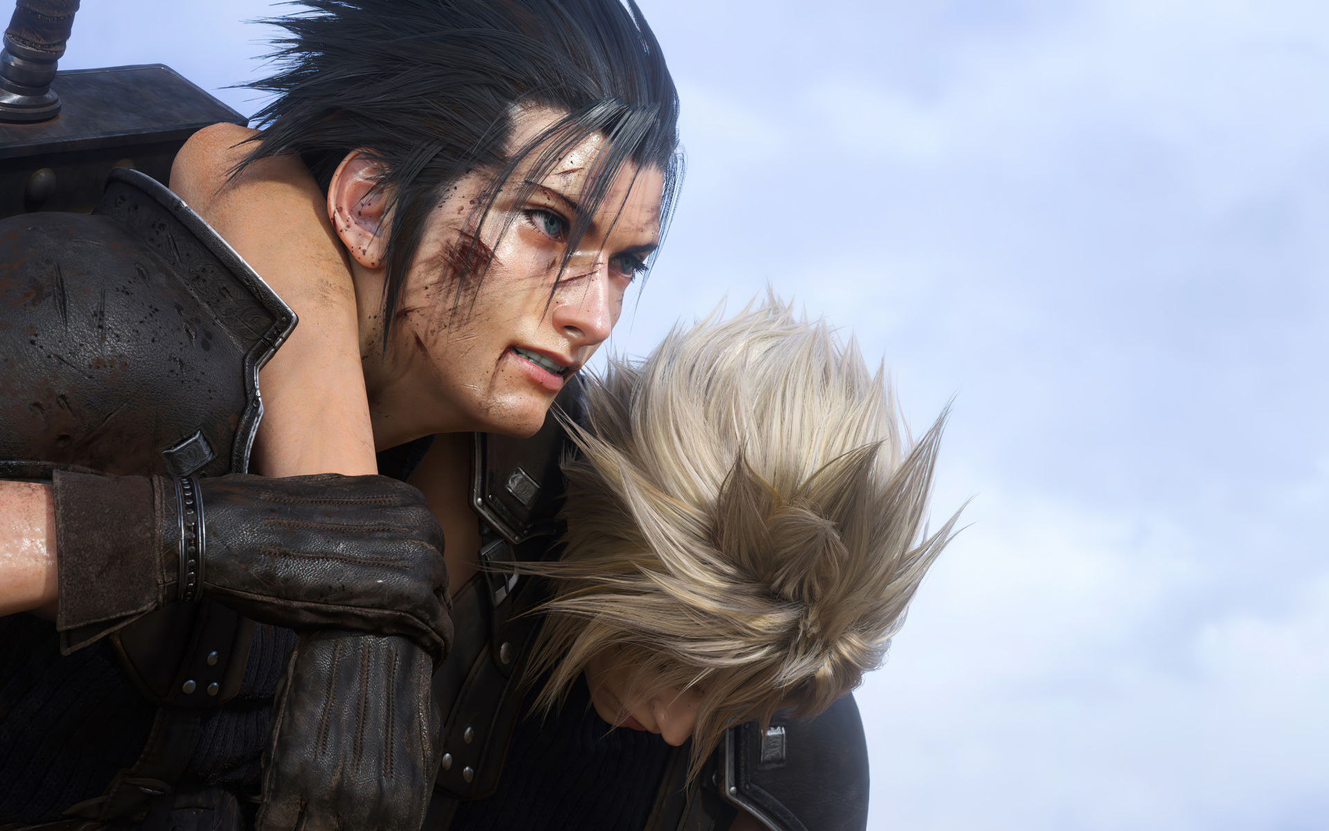 Персонажи компьютерной игры Final Fantasy 7 Rebirth