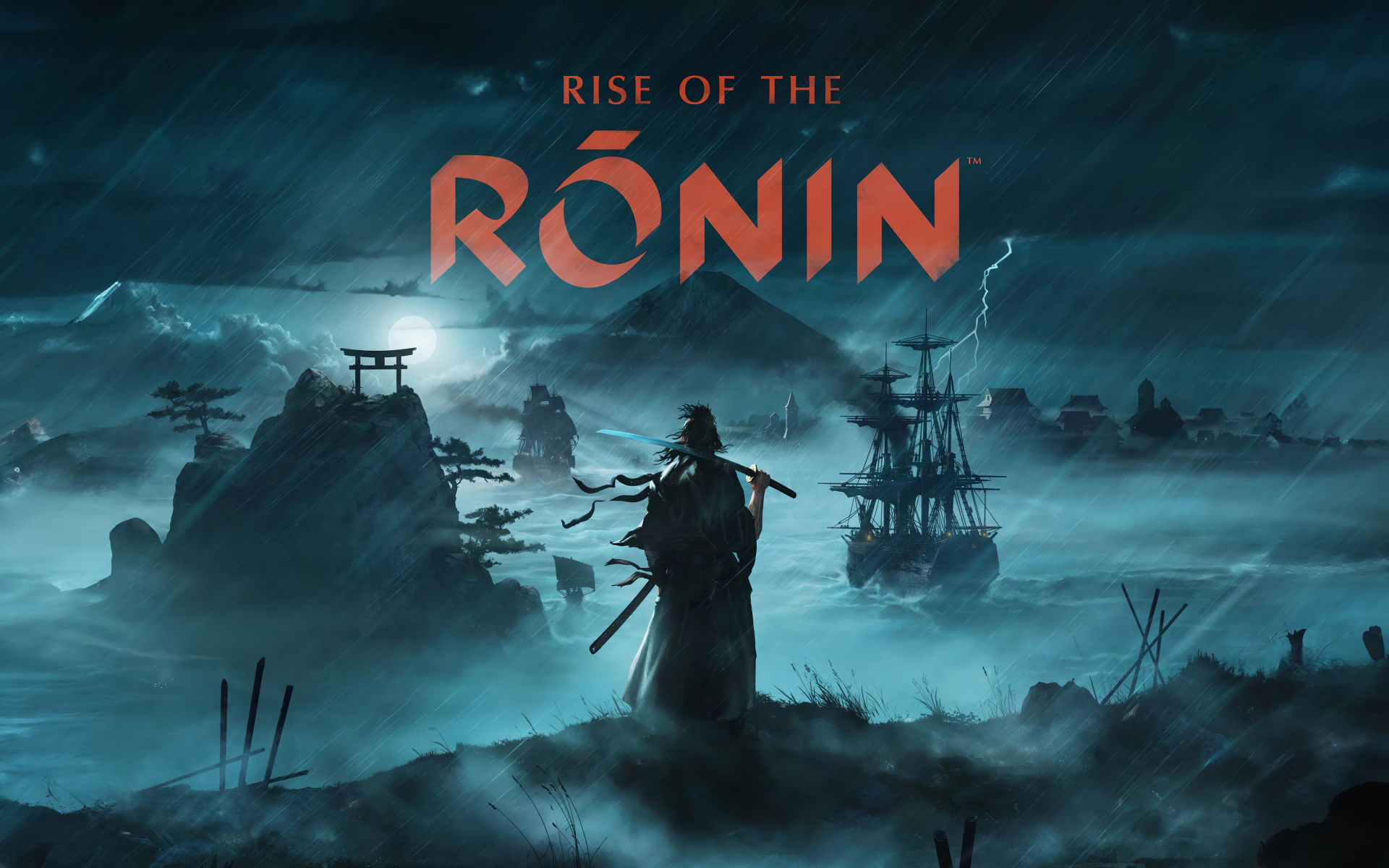 Постер компьютерной игры Rise of the Ronin