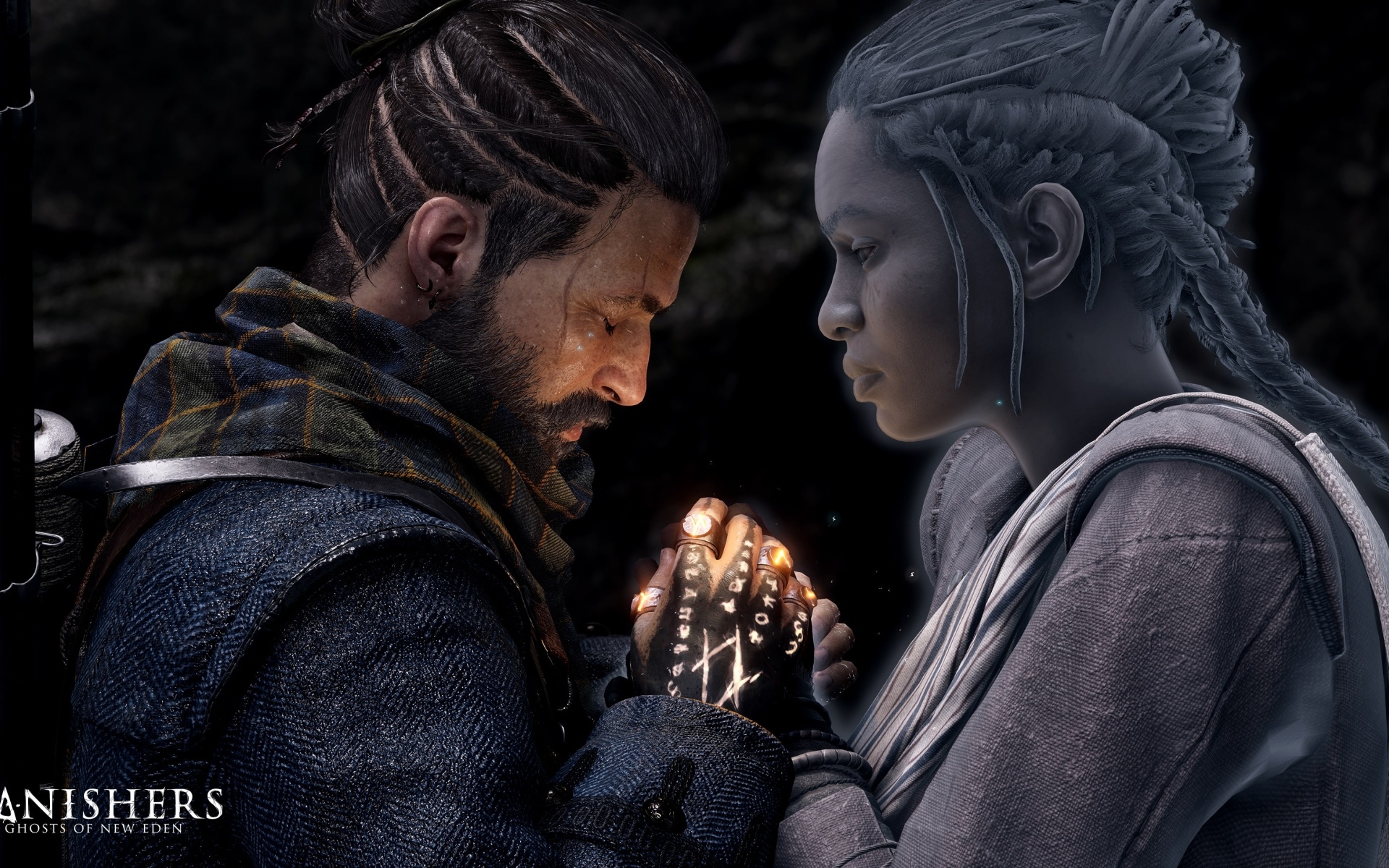 Главные герои компьютерной игры Banishers: Ghosts of New Eden