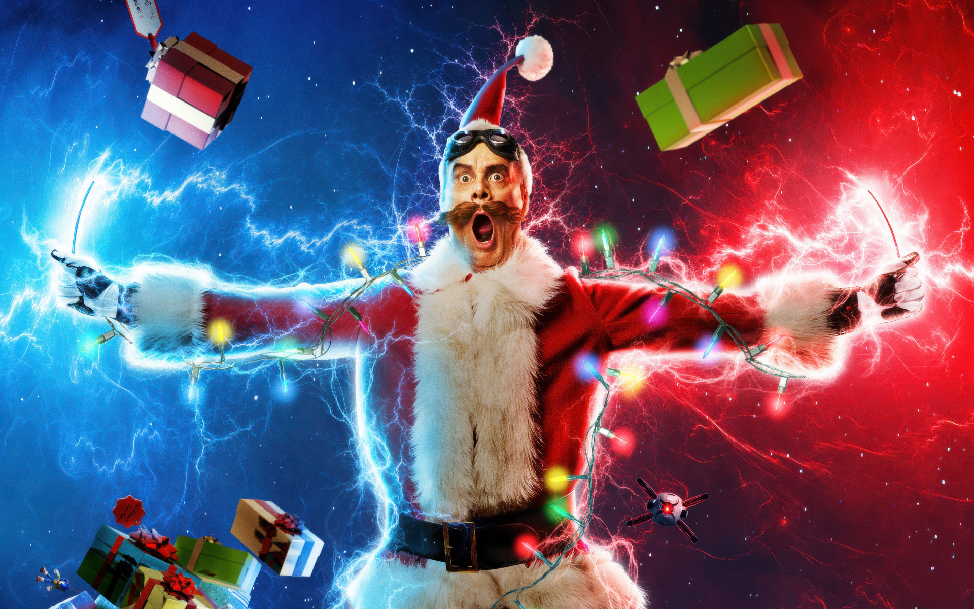 Актер Джим Керри в новом фильме Соник 3 в кино