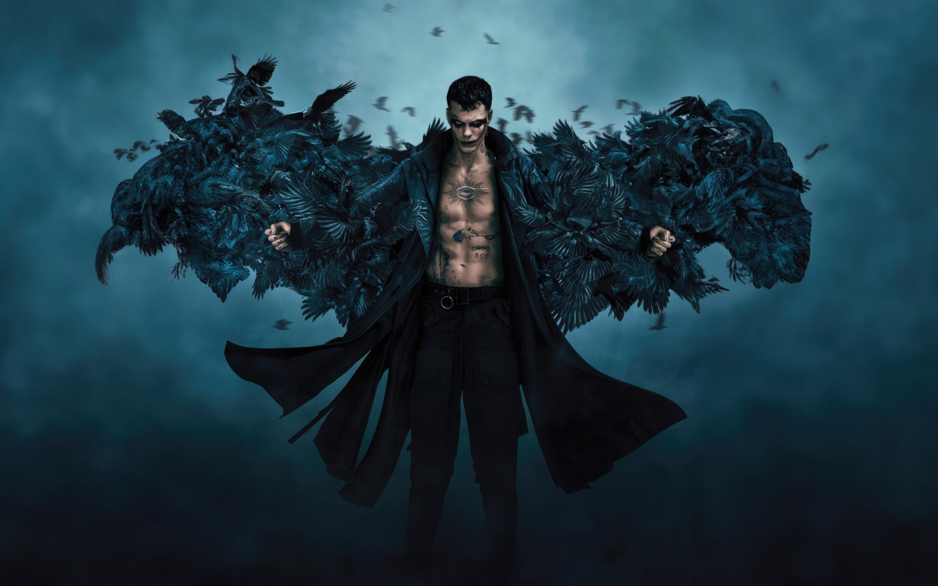 Герой с черными крыльями, фильм Ворон 2024