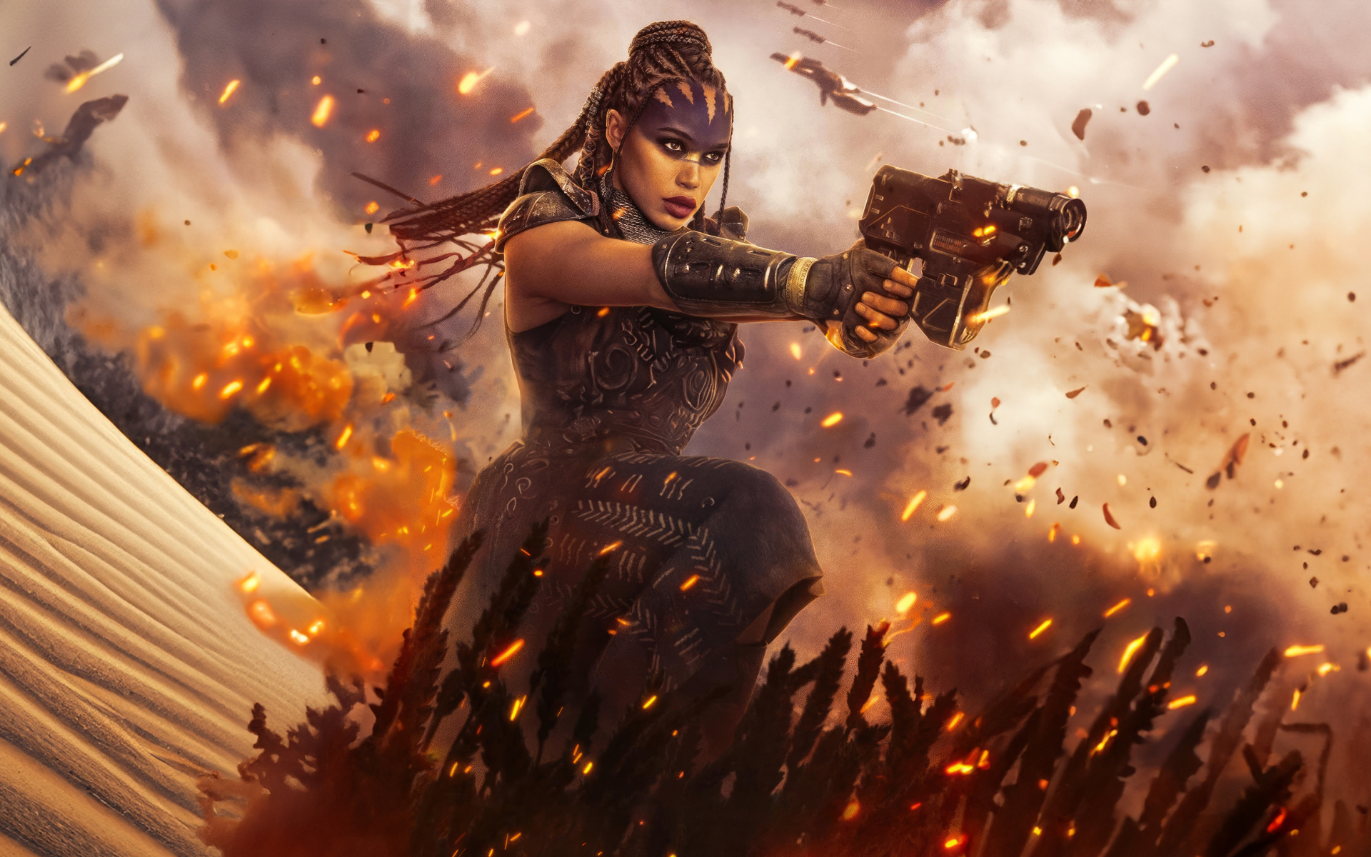 Персонаж Дэвра в новом фильме Мятежная Луна: Дарующая шрамы, 2024