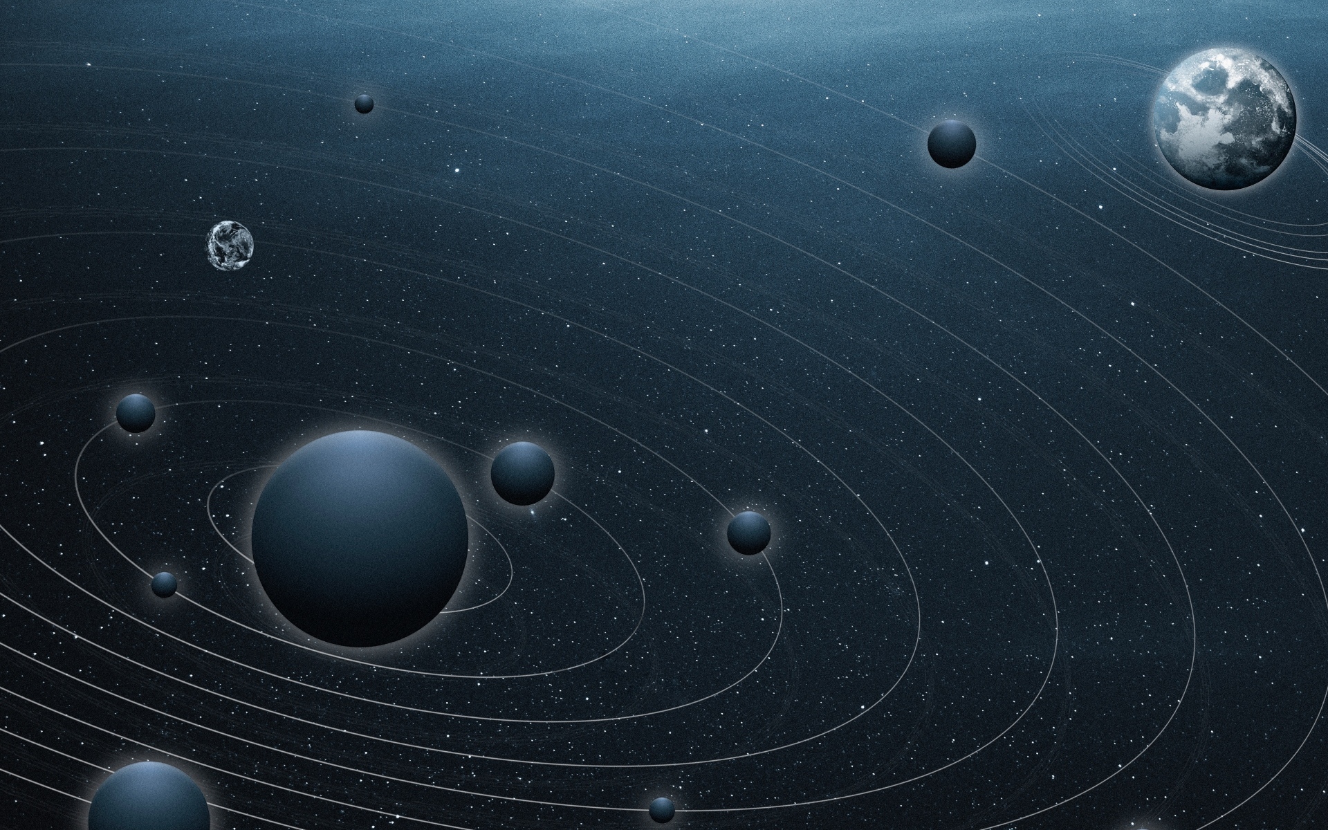 Траектория космической галактики