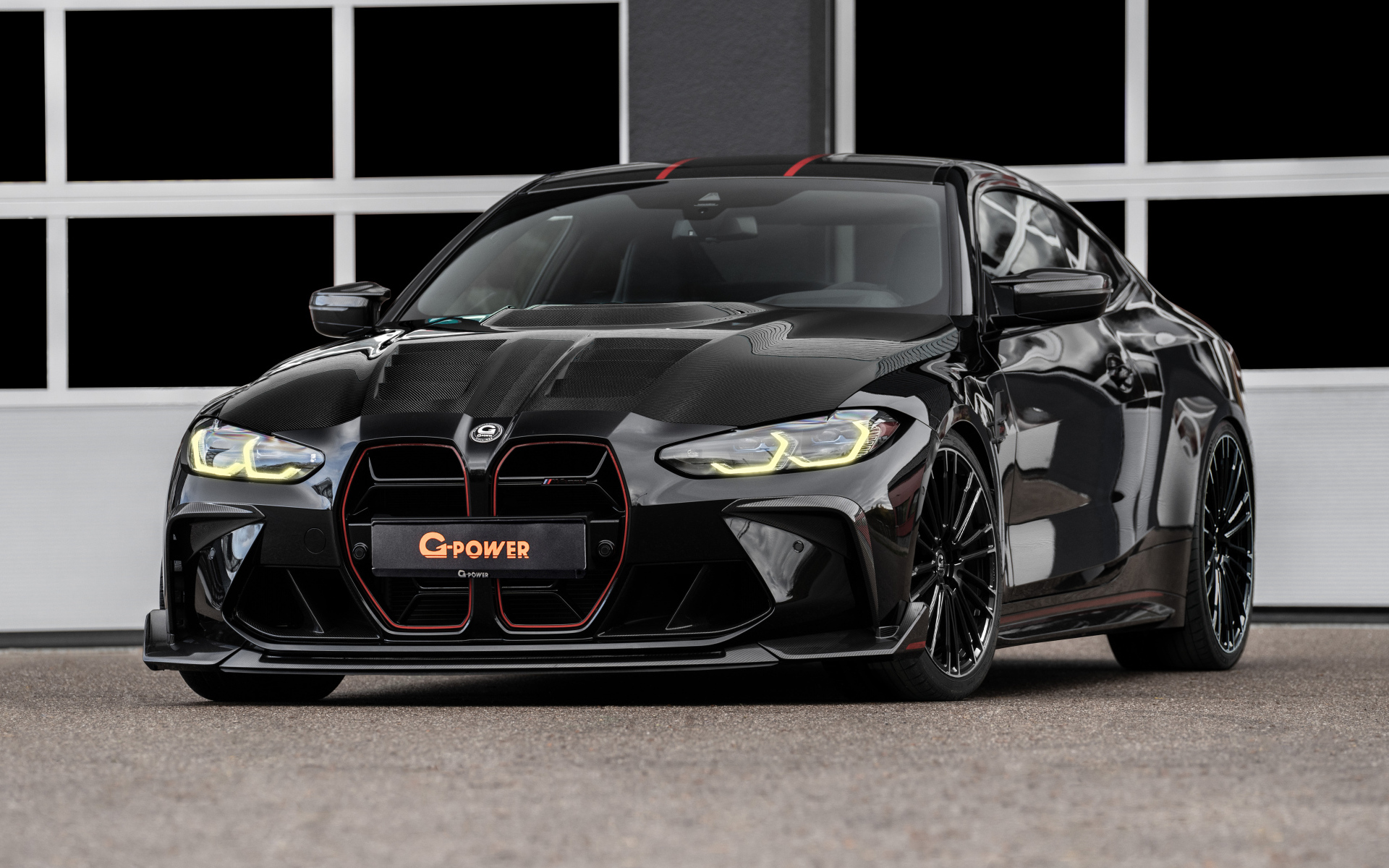 Черный автомобиль G-Power G4M CSL Bi-Turbo