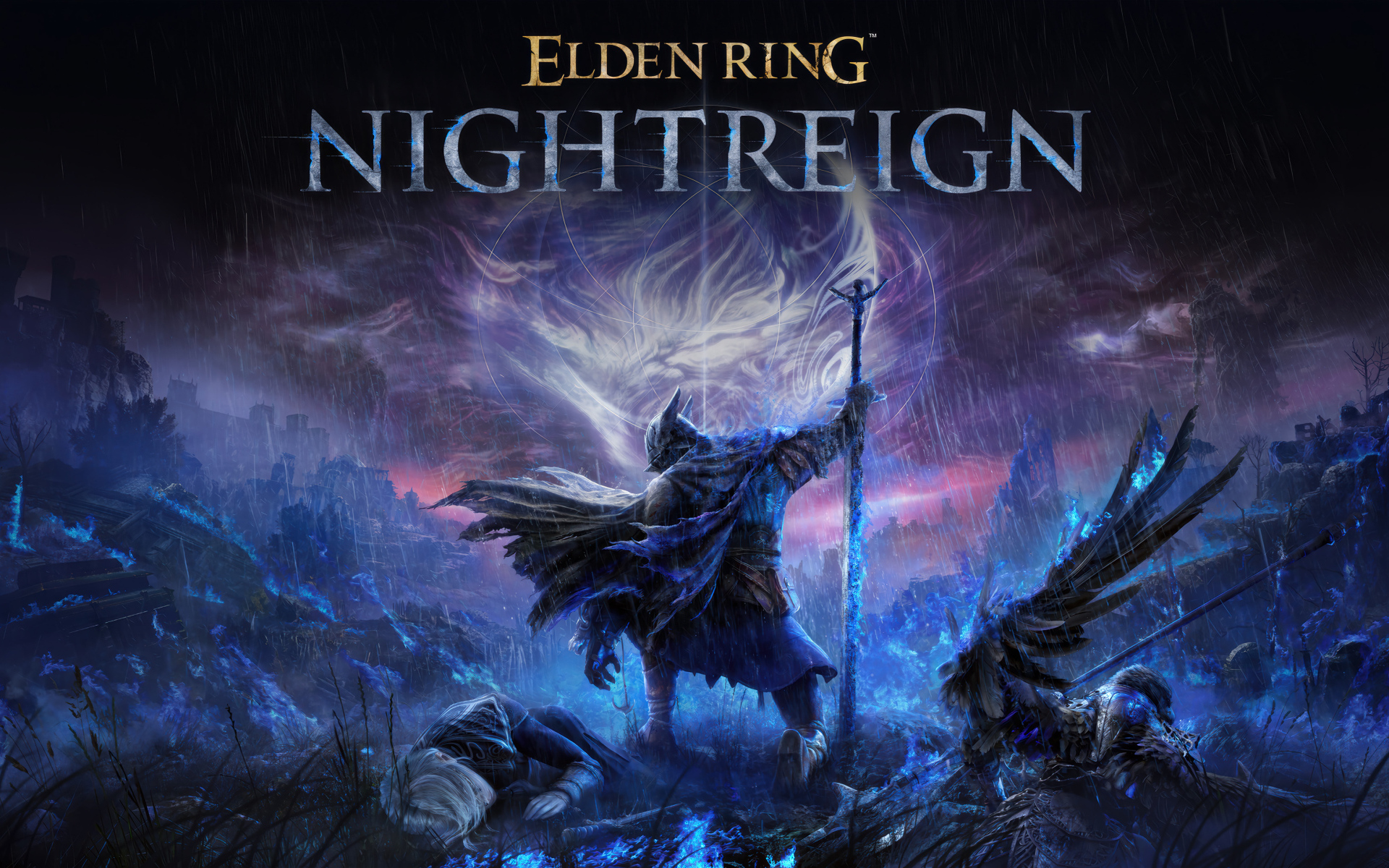 Постер компьютерной игры Elden Ring Nightreign