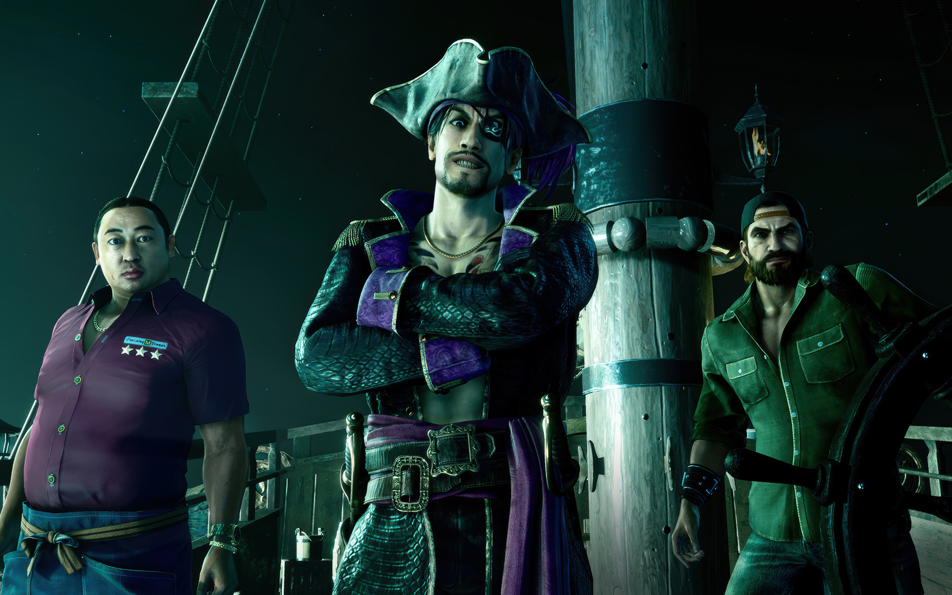 Пираты в компьютерной игре Like a Dragon: Pirate Yakuza in Hawaii