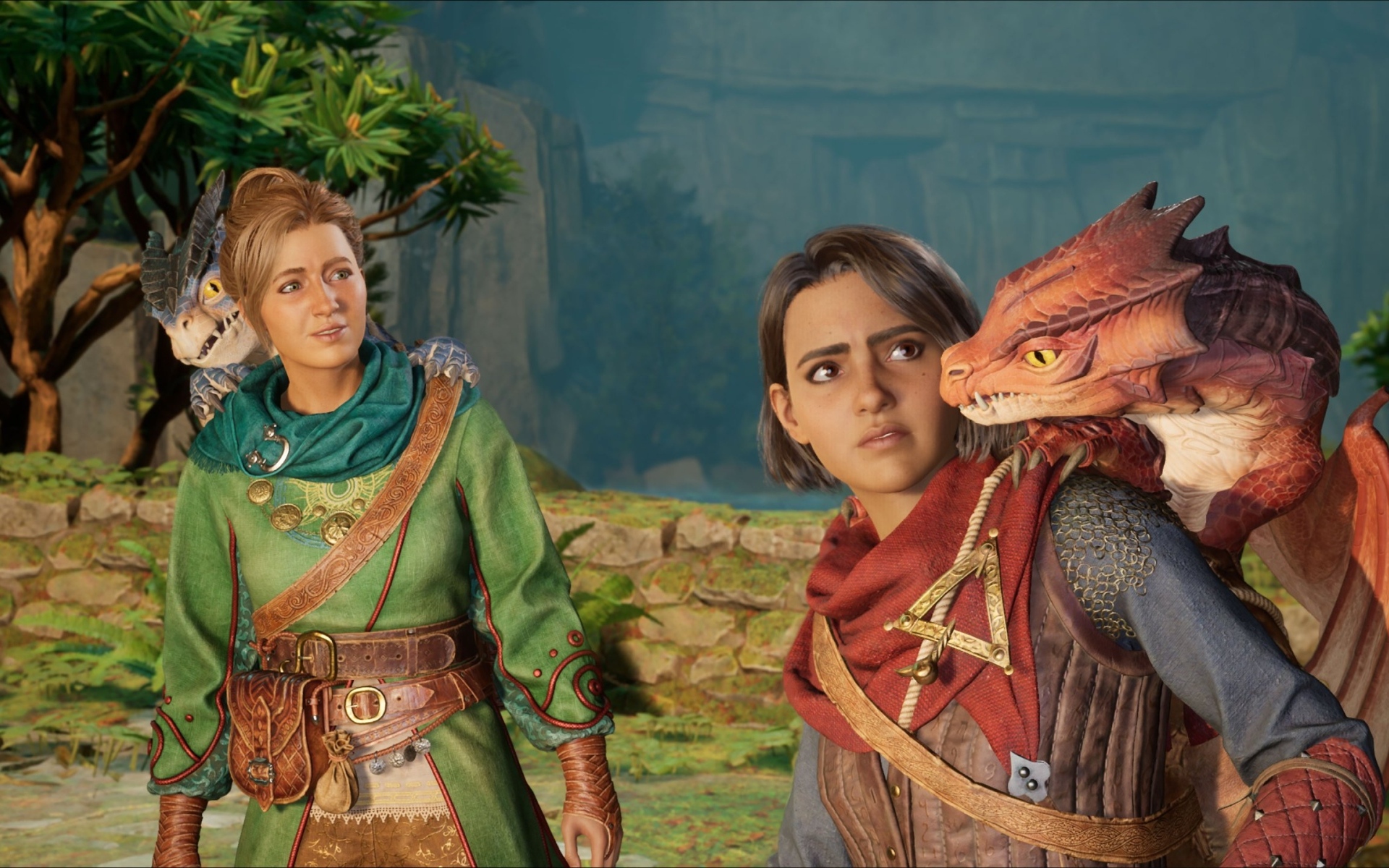 Кадр компьютерной игры Split Fiction