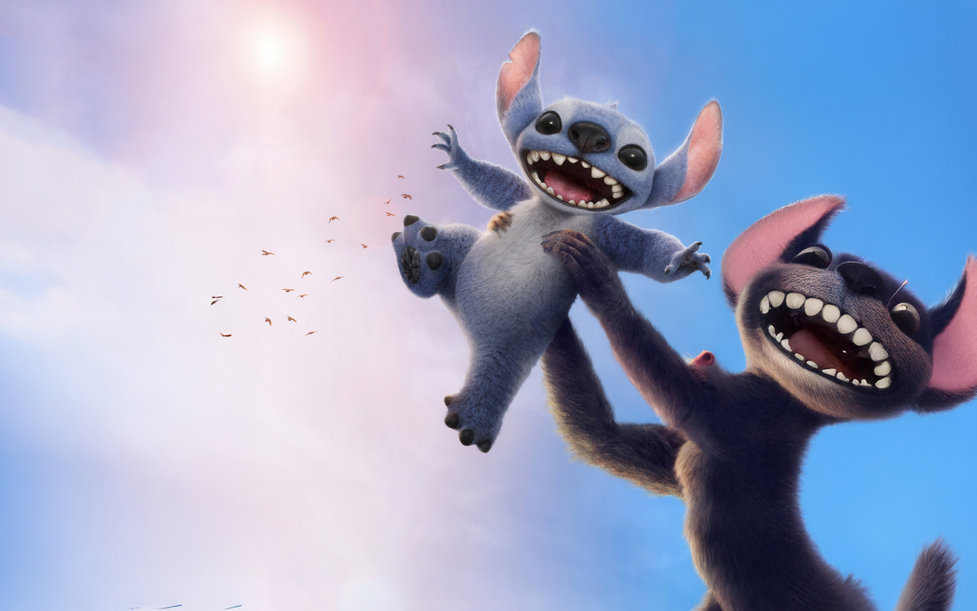 Кадр нового фильма Лило и Стич, 2025