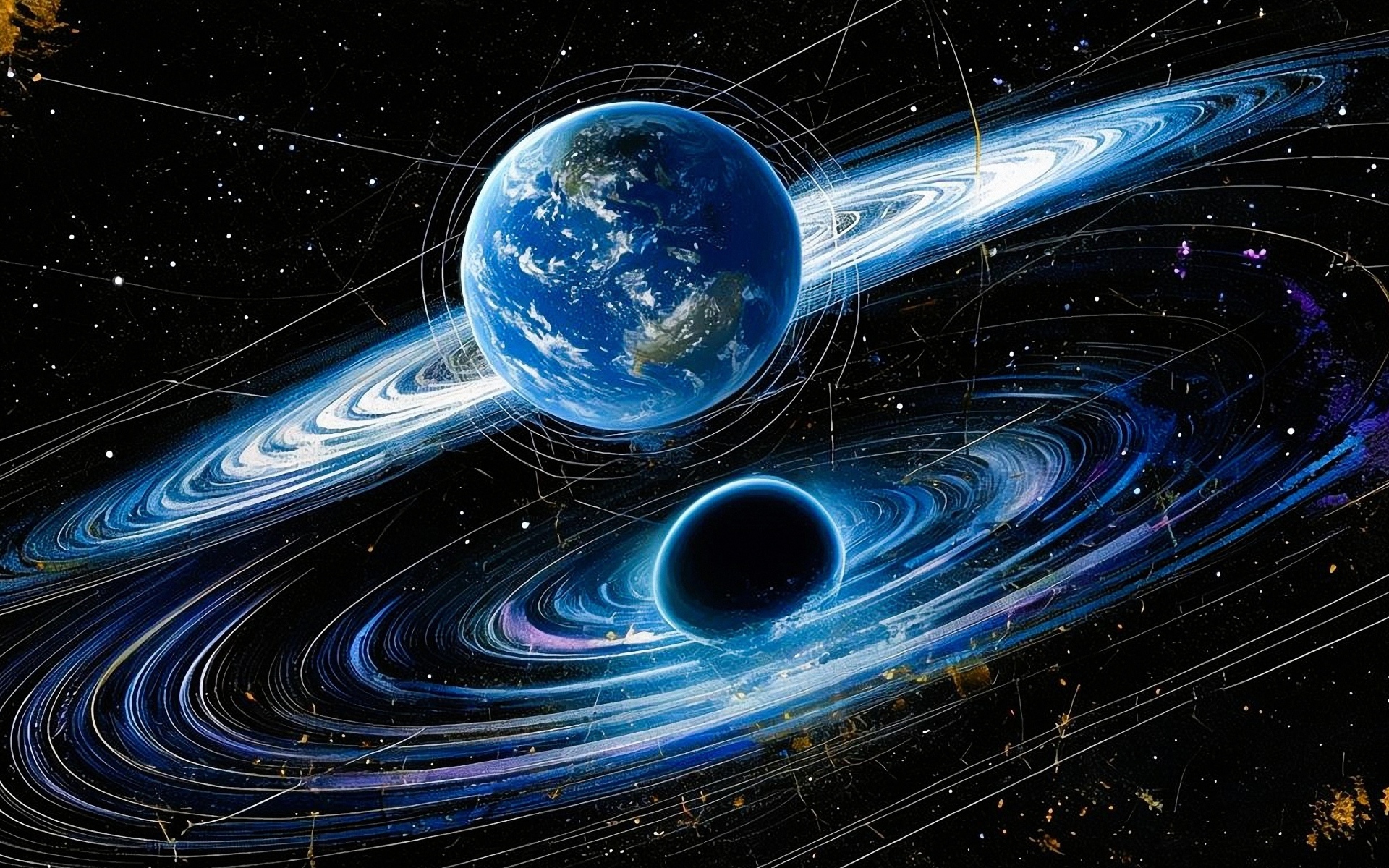 Земной шар и космические тела