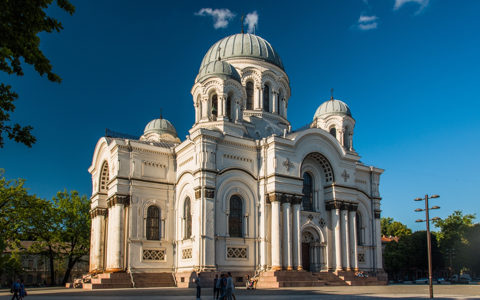 Церковь в городе Каунас, Литва