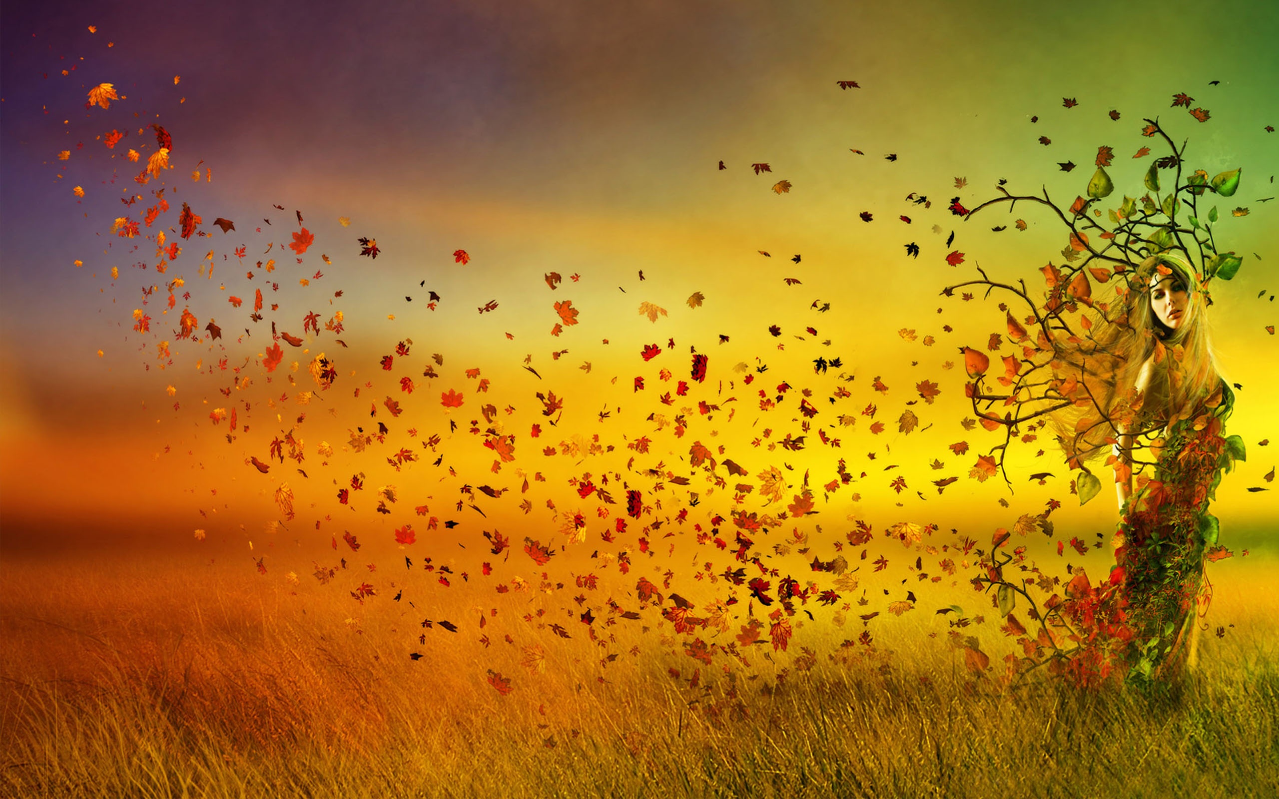 Песня мудрая душа. Осень. Лист на ветру. Красивый осенний фон. Осенний листопад.