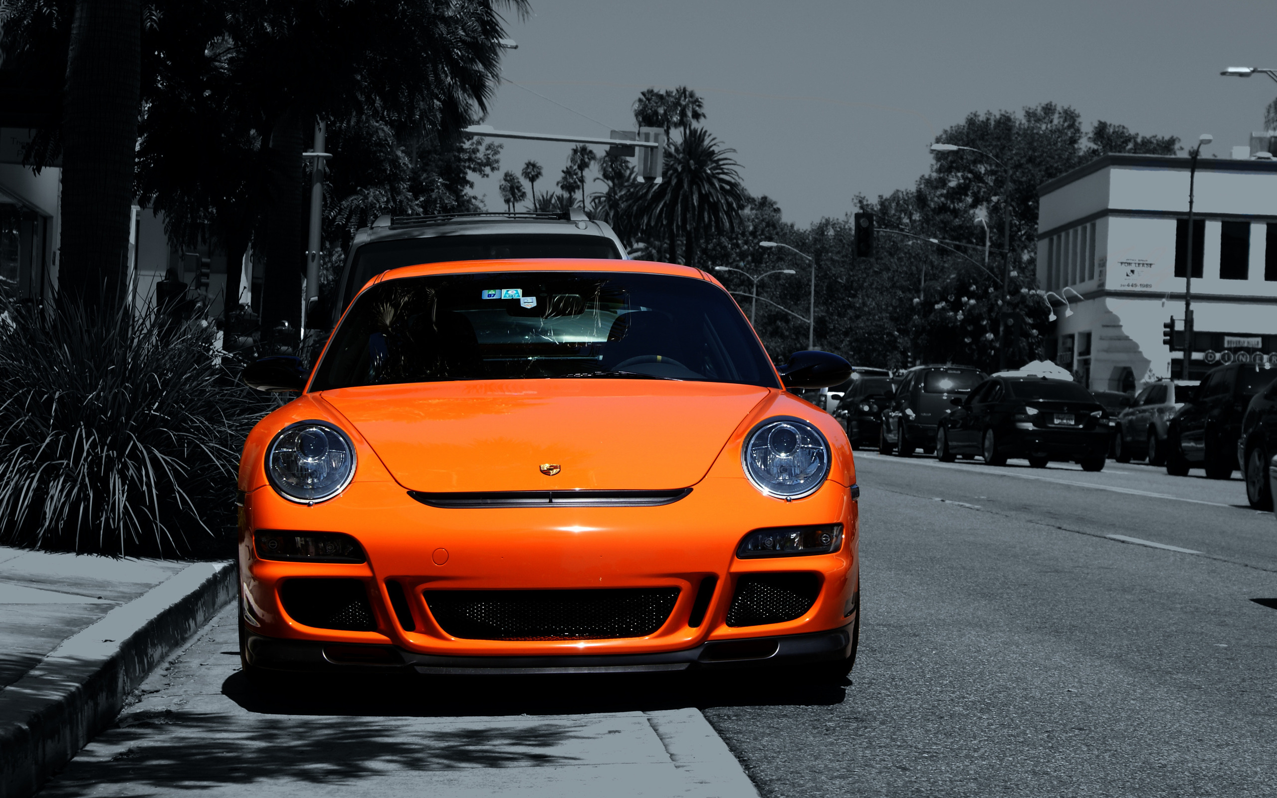Porsche 911 Orange