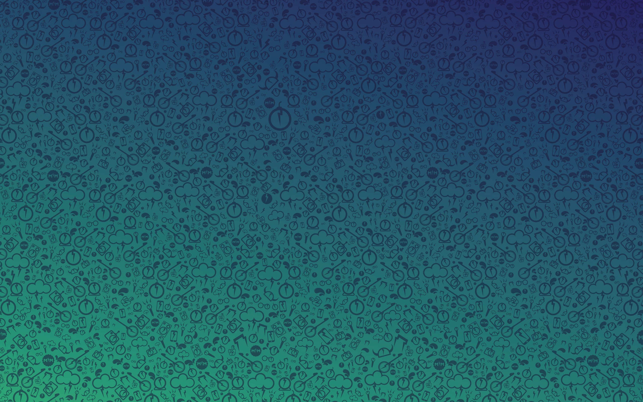 Фон с символами